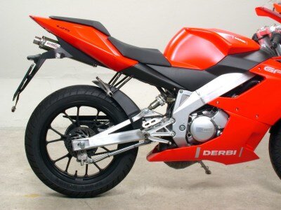 Silencieux Giannelli Street Carbone GPR 125 2 temps 2004 - 2012
