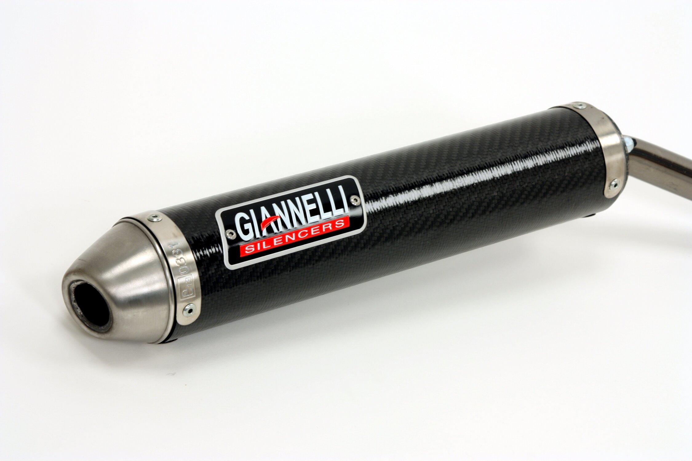 Silencieux Giannelli Enduro carbone Aprilia MX 125 2 temps 2004 - 2008
