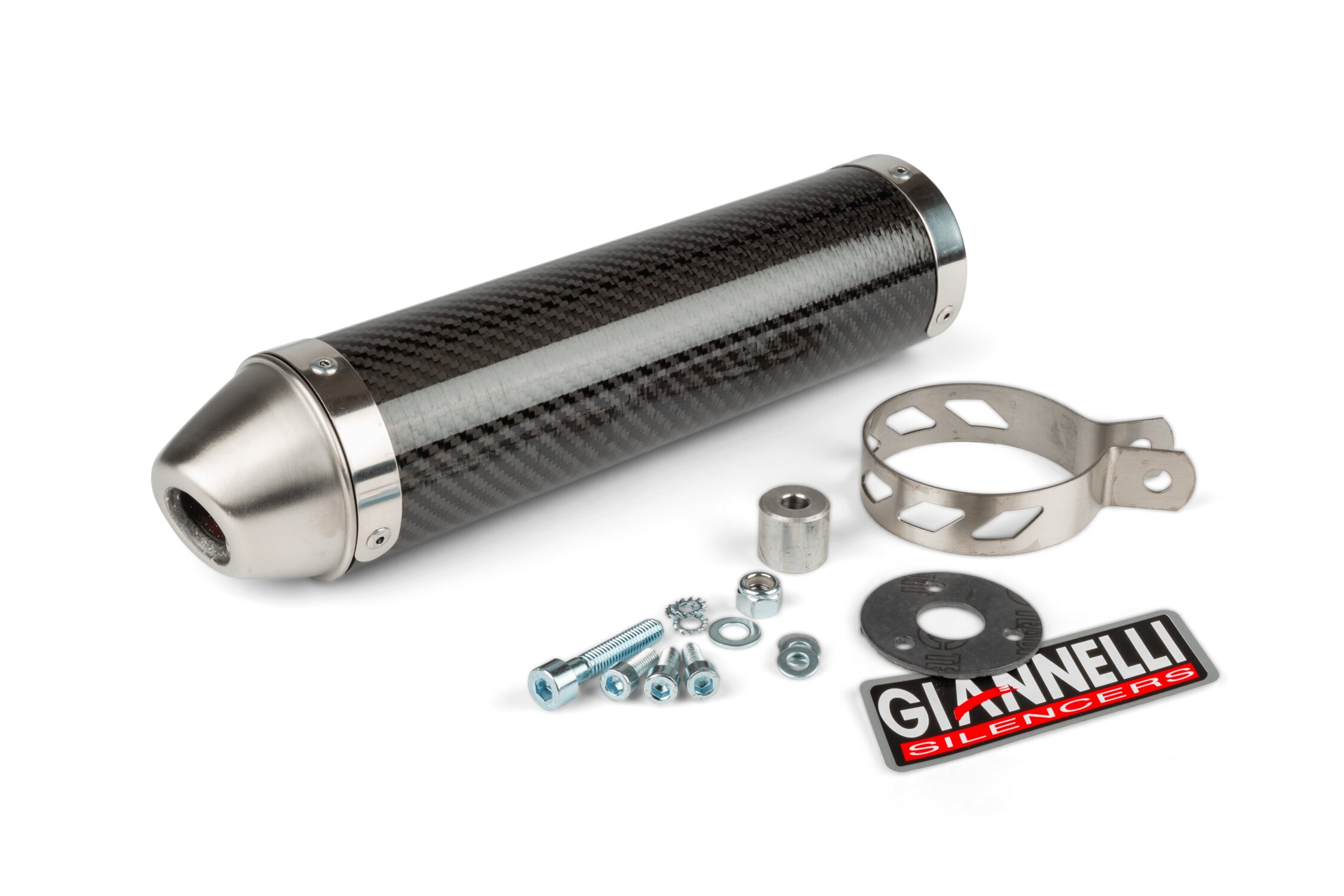 Silencieux Giannelli Enduro Carbone Derbi Senda X-Treme