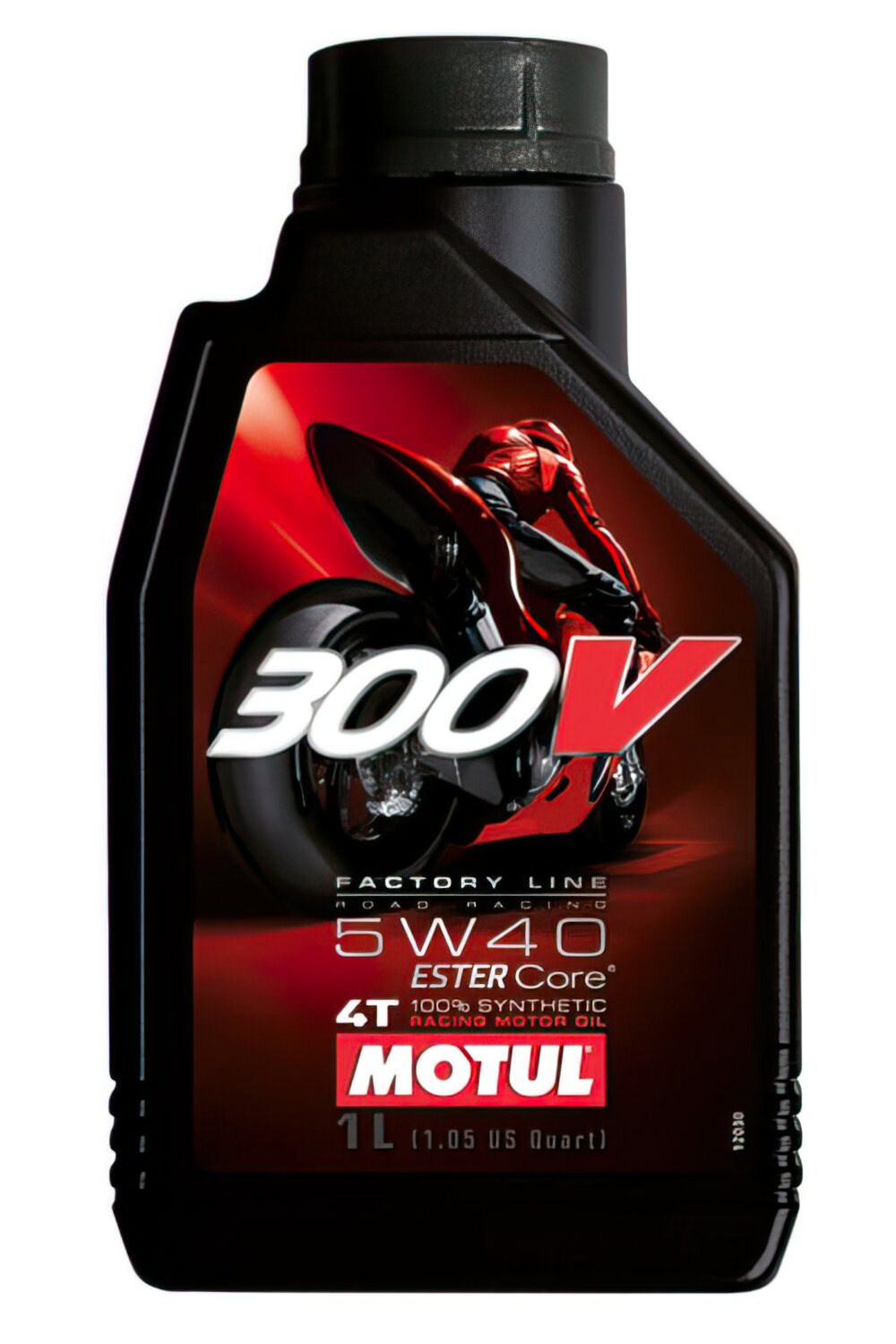 Huile moteur 4 temps Motul 300V Factory Line Road 5W40 1L