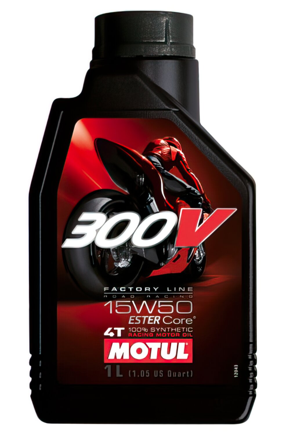 Huile moteur 4 temps Motul 300V Factory Line Road 15W50 1L