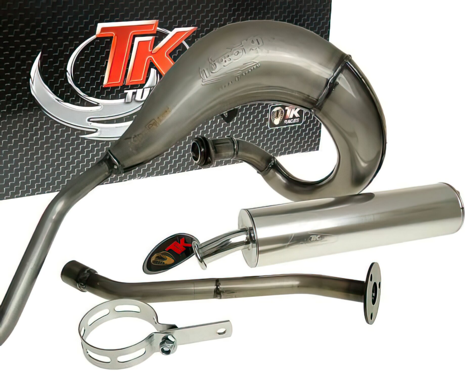 Pot d'échappement Derbi DRD Pro Turbokit Bufanda R