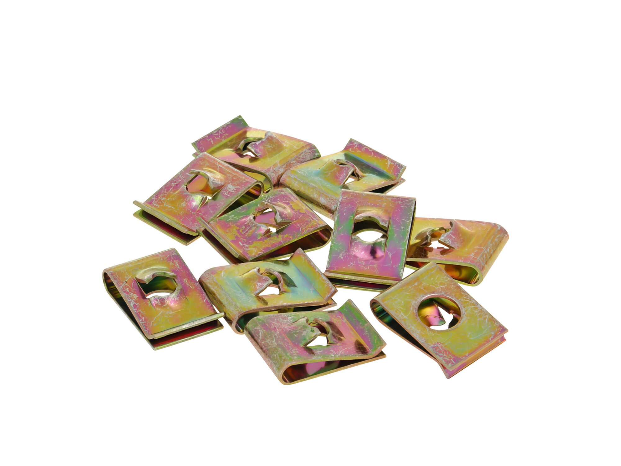 Agrafes de carénage x10 (Diamètre des vis 3-4 mm)