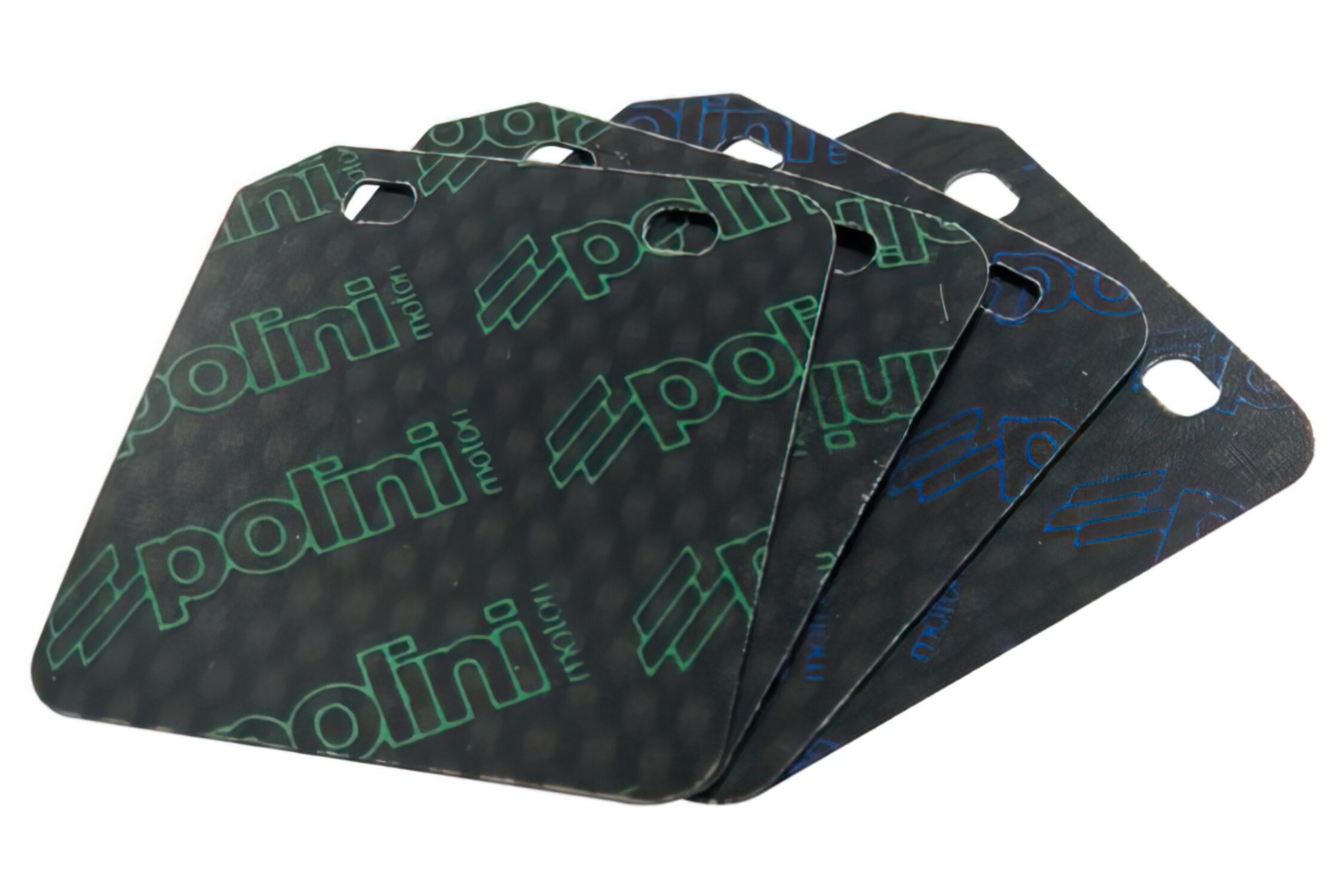 4 Lamelles de clapet carbone Polini MBK Nitro Ovetto