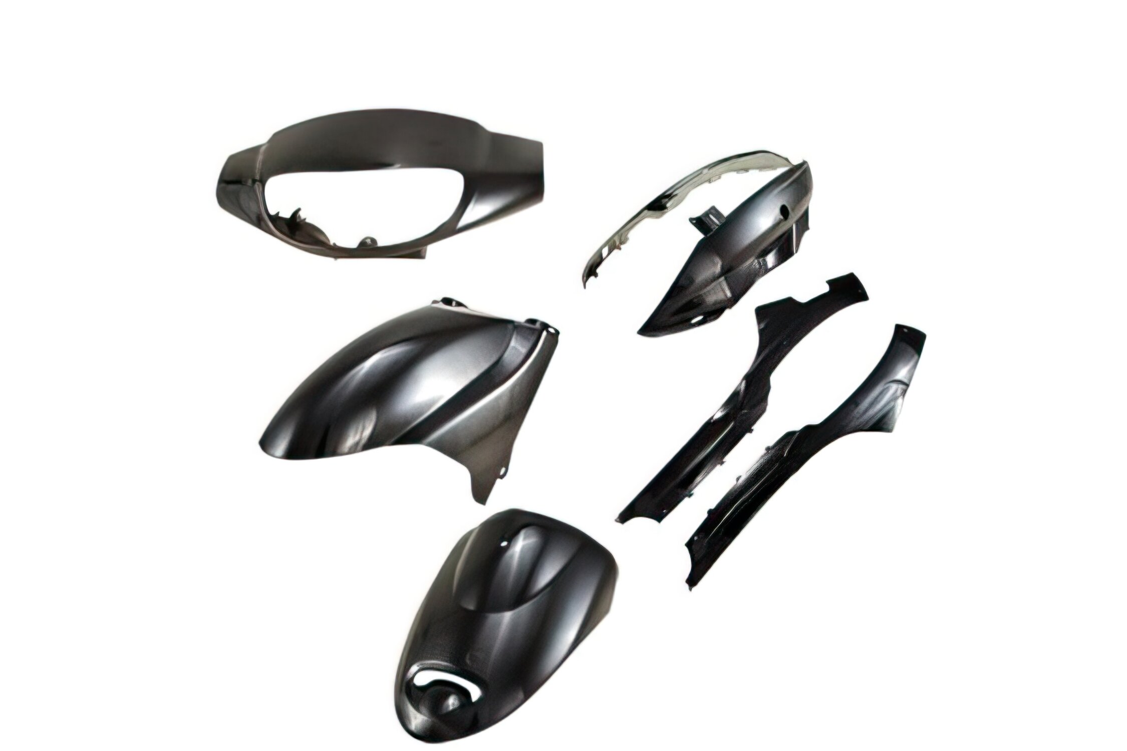 Kit carénage 7 pièces Noir Scooter Chinois