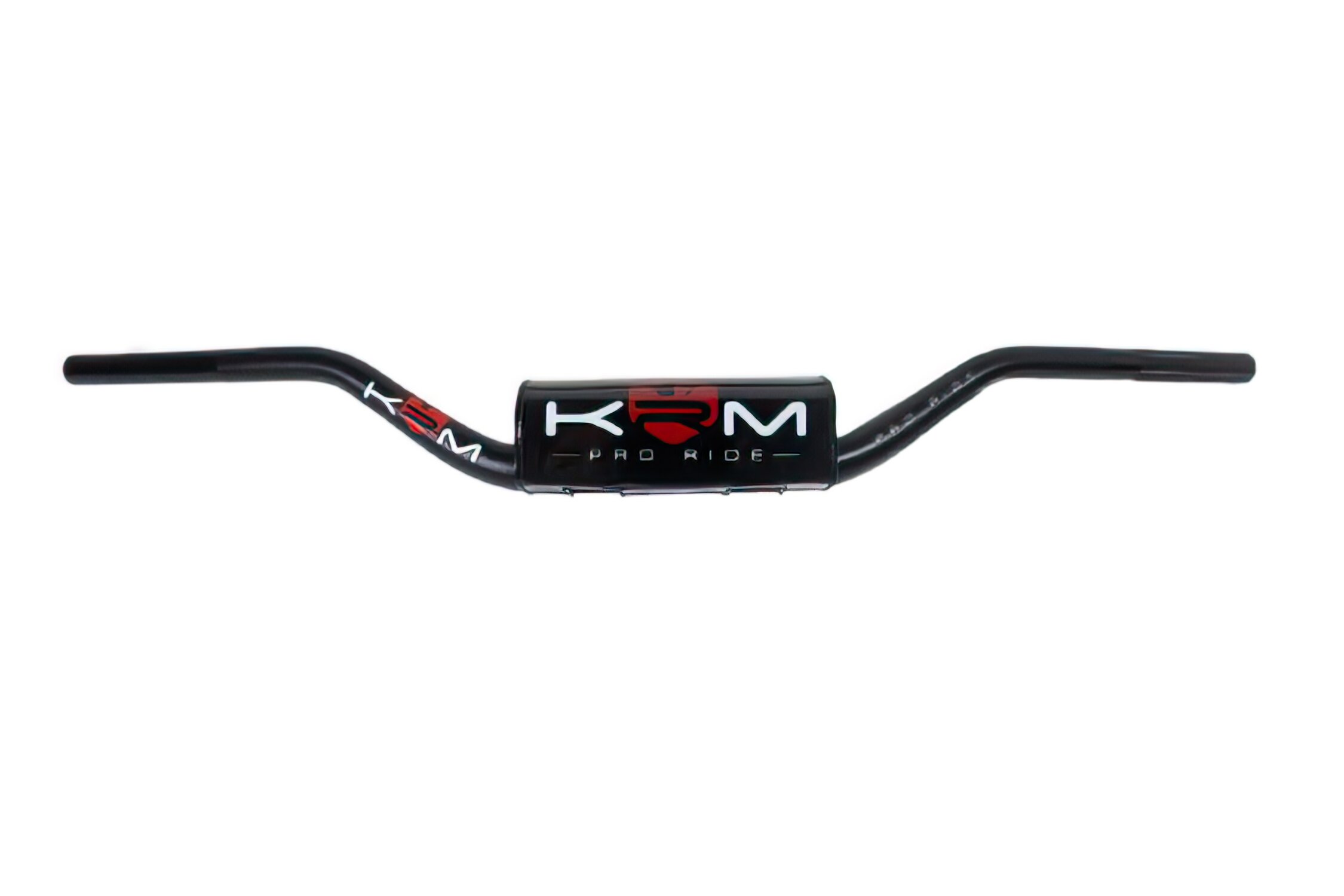 Guidon type cross 28mm avec mousse KRM noir / rouge