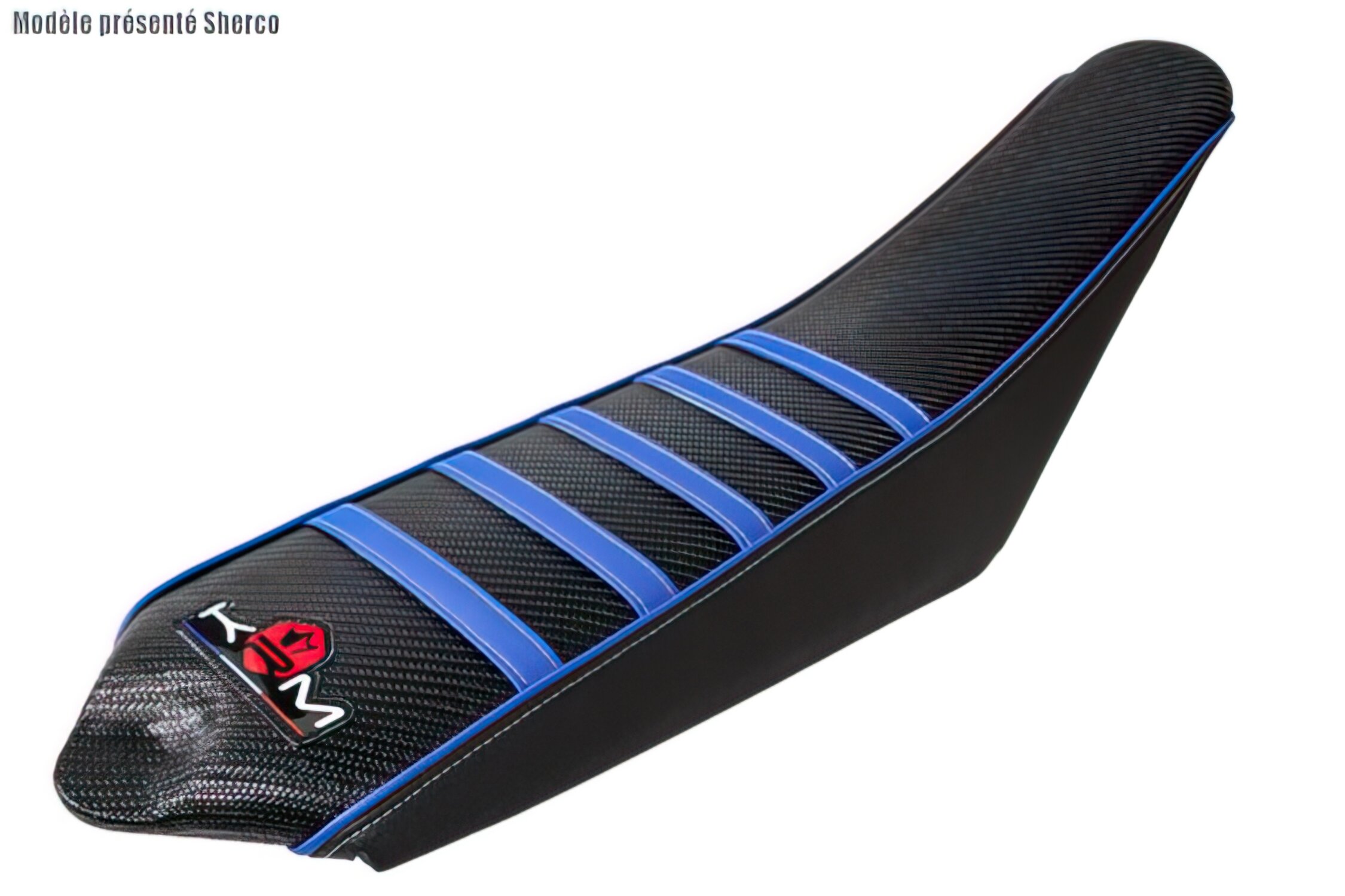 Housse de selle KRM Bleu Sherco après 2013