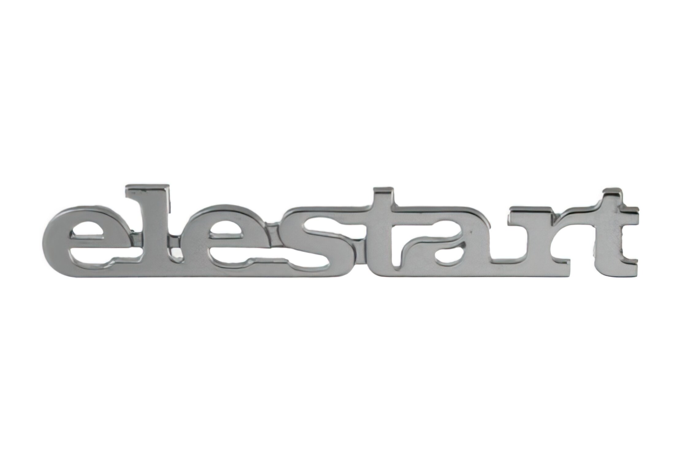 Logo Vespa Elestart Chromé