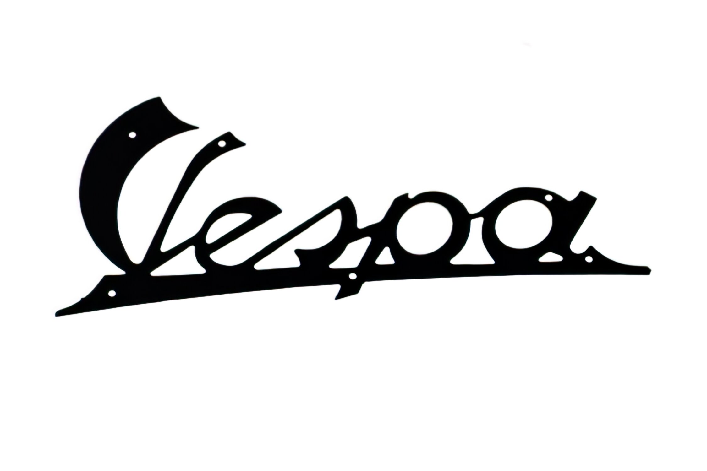 Logo Vespa bleu