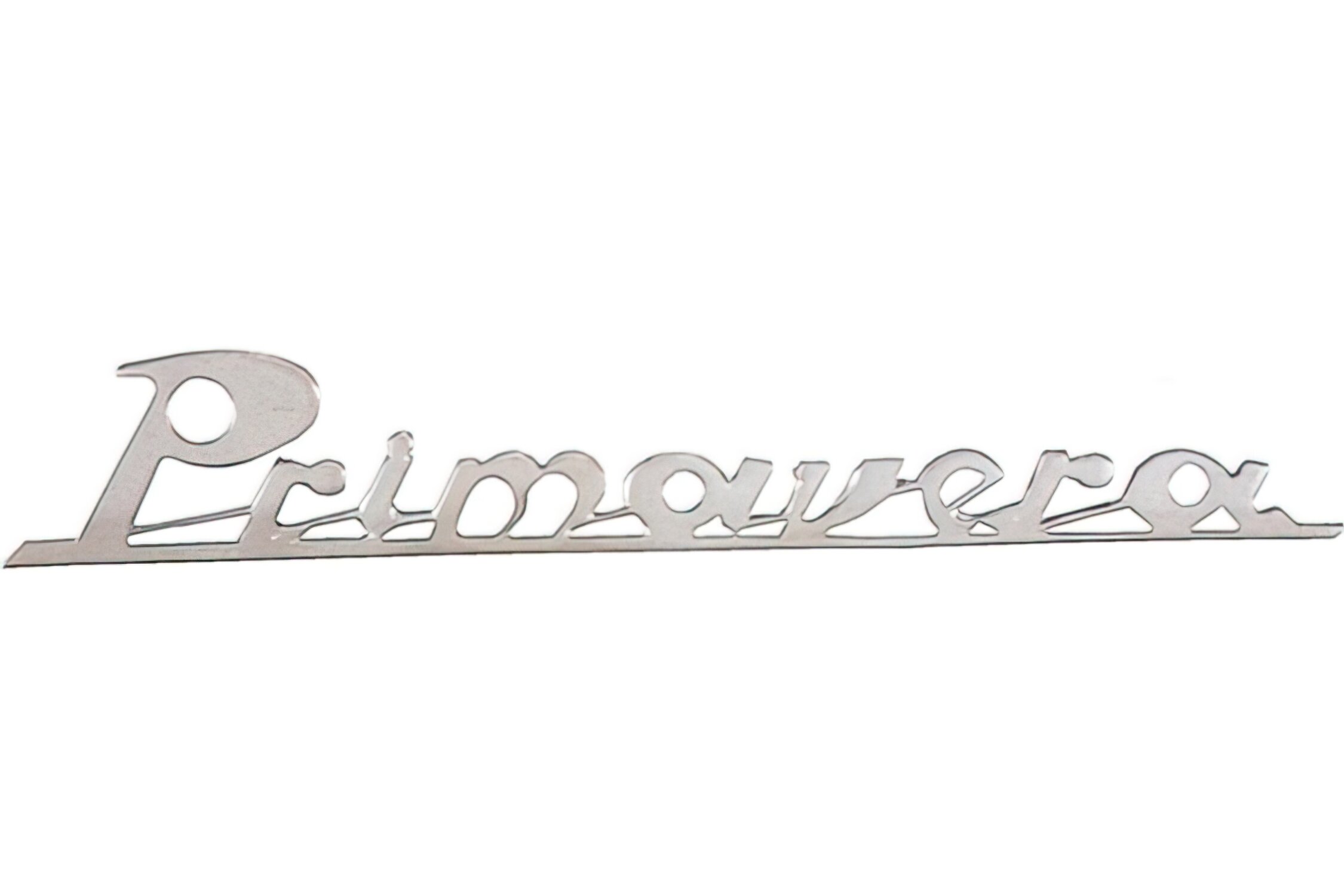 Logo Vespa Primavera chromé
