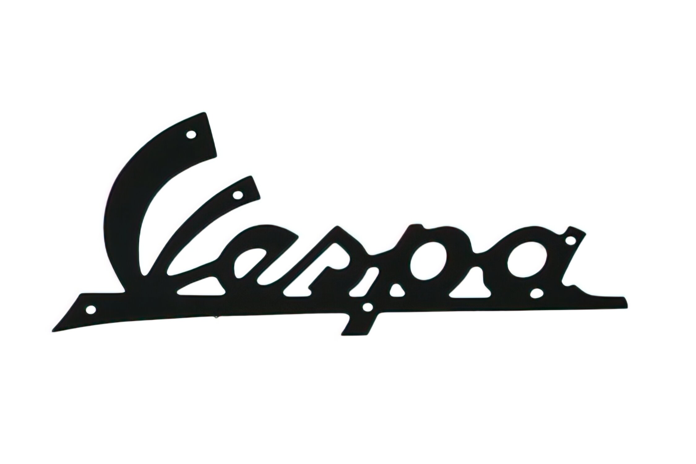 Logo Vespa noir