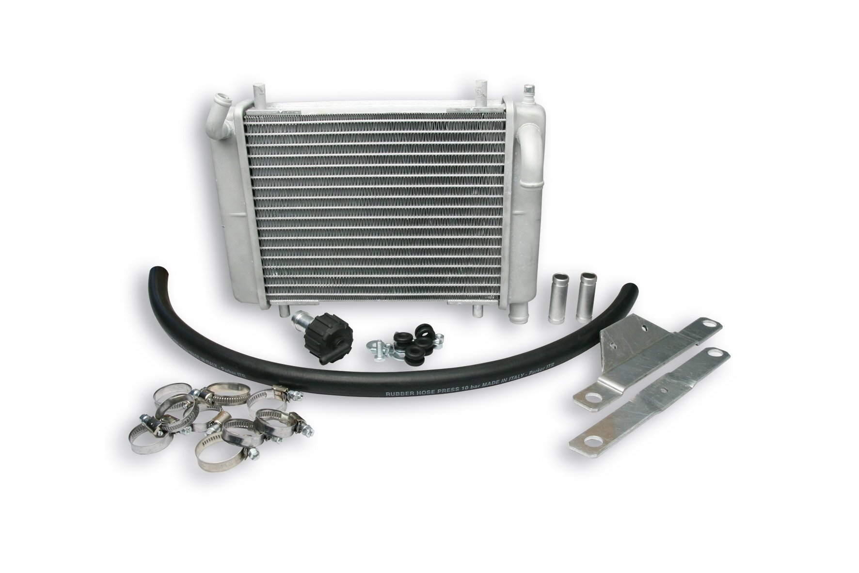 Radiateur grand volume Malossi MHR avec fixation Piaggio Zip av'02