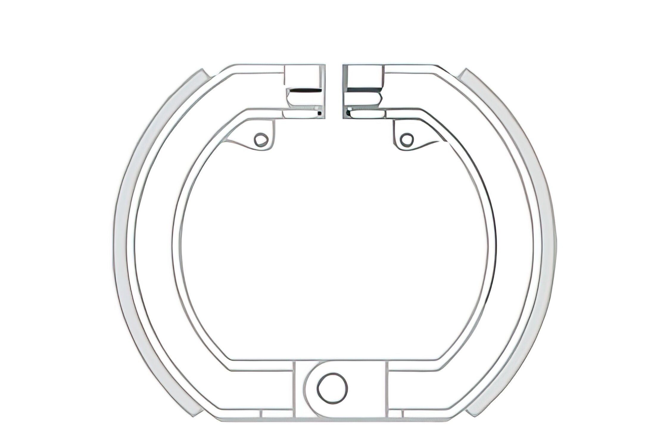 Mâchoires de frein avant 150x25 RMS Vespa Rally 180 - 200