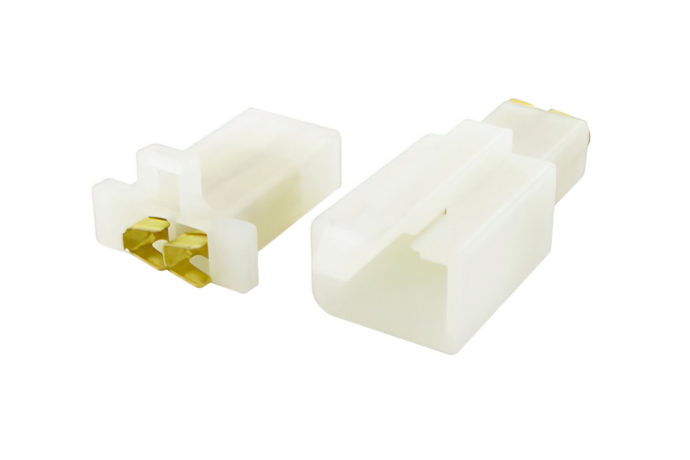 Fiche connecteur M/F 2 broches universel