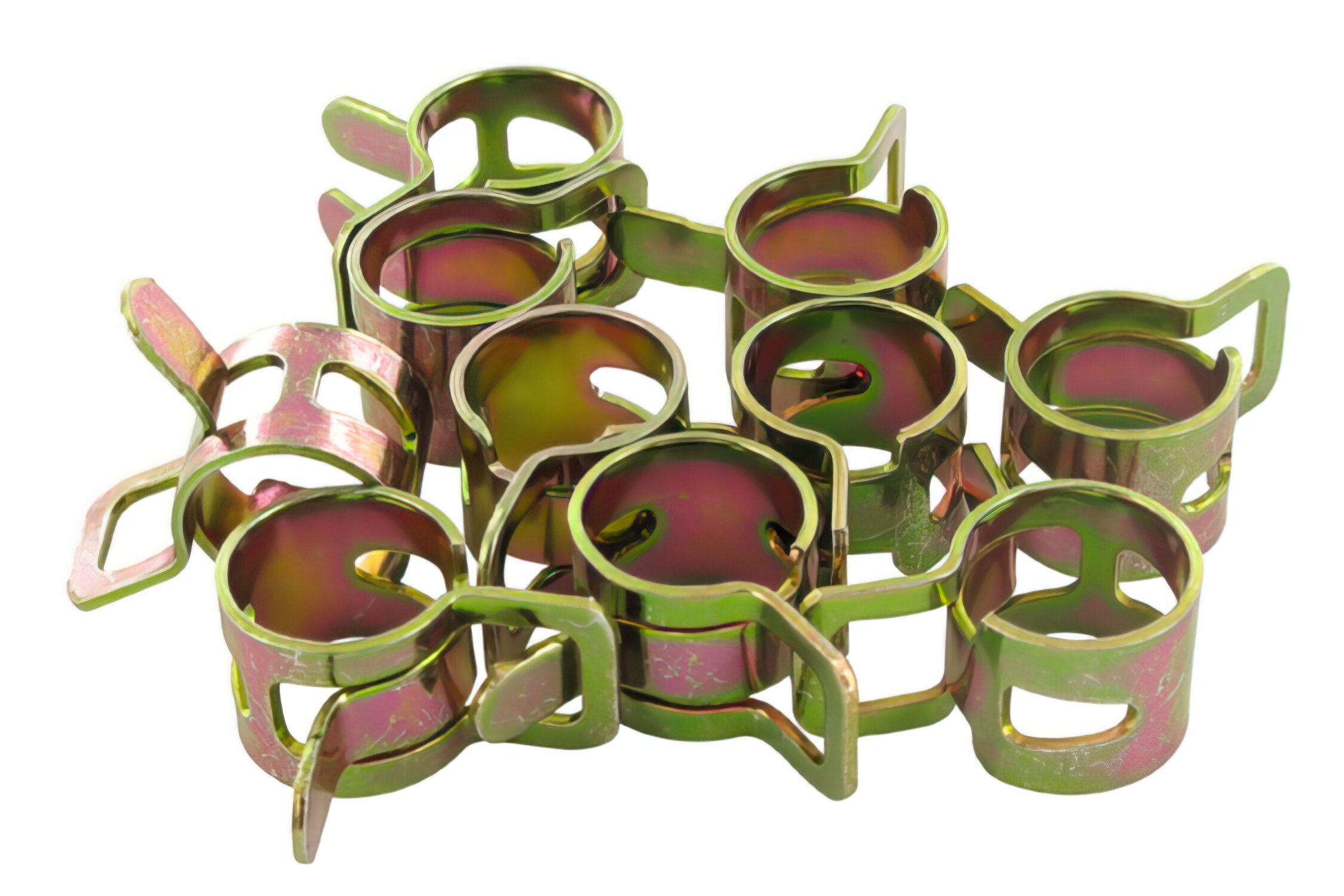 MotoForce Clips de durite d'essence , diam. 8,5mm, 10 pièces