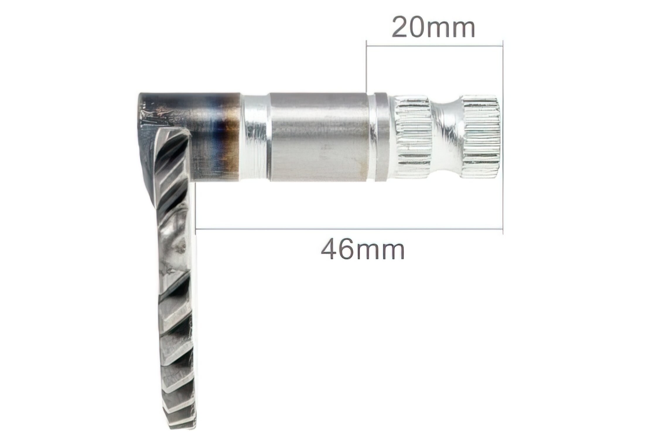 Arbre de kick Motoforce D.20mm - 46mm GY6 50cc 139QMB
