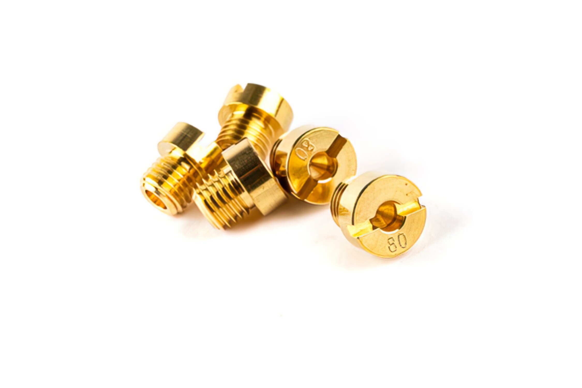 Kit gicleur principal 80 (x5) carburateur type Dell'Orto 6mm