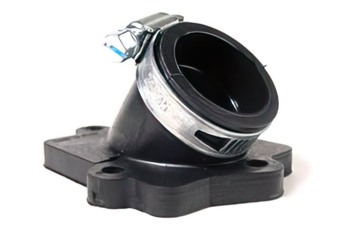Pipe d'admission Malossi MHR droite et courte Piaggio / Gilera 125 - 180cc