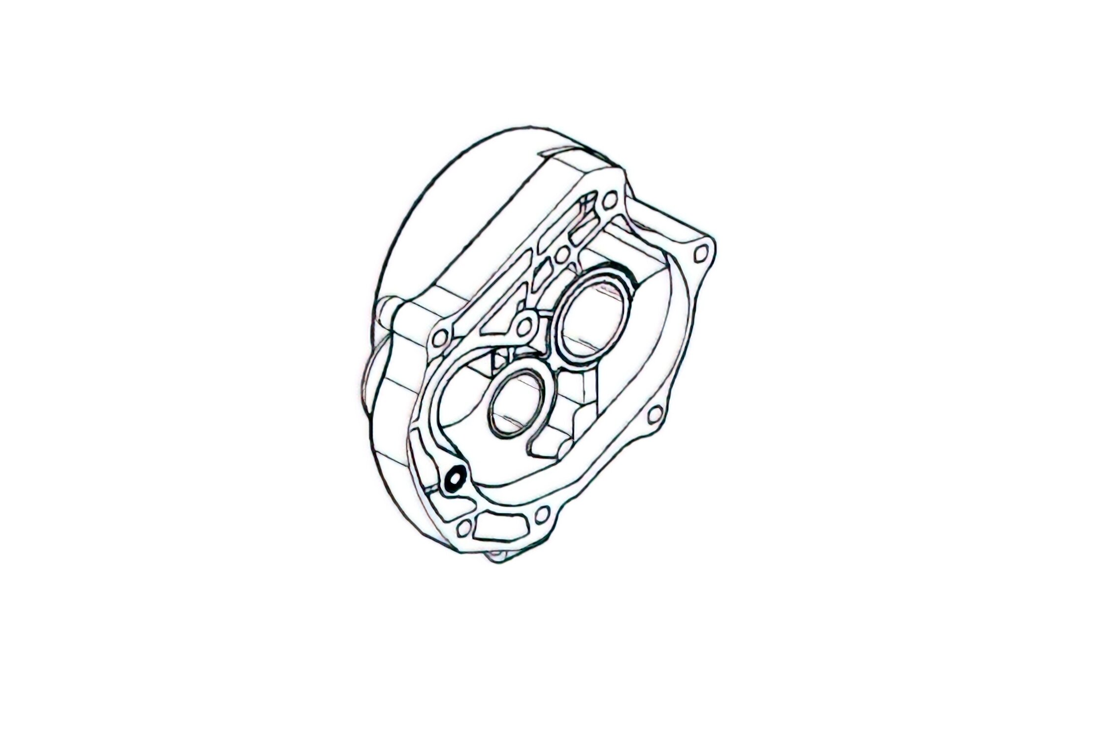 Carter de transmission - pièce origine Kymco Agility 50cc 4T