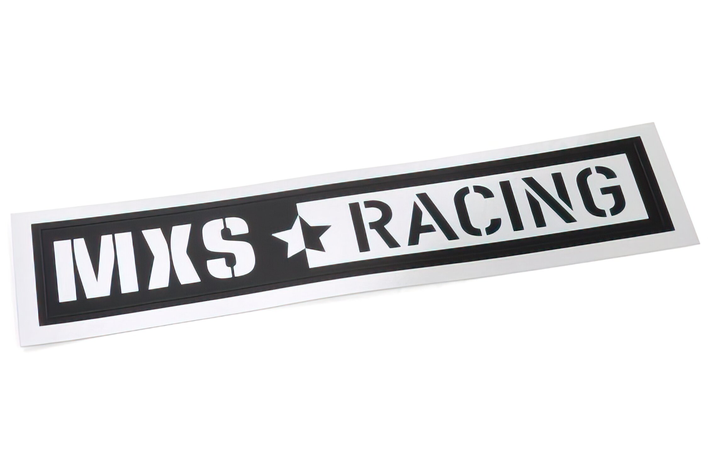 Sticker MXS Racing 142x27mm