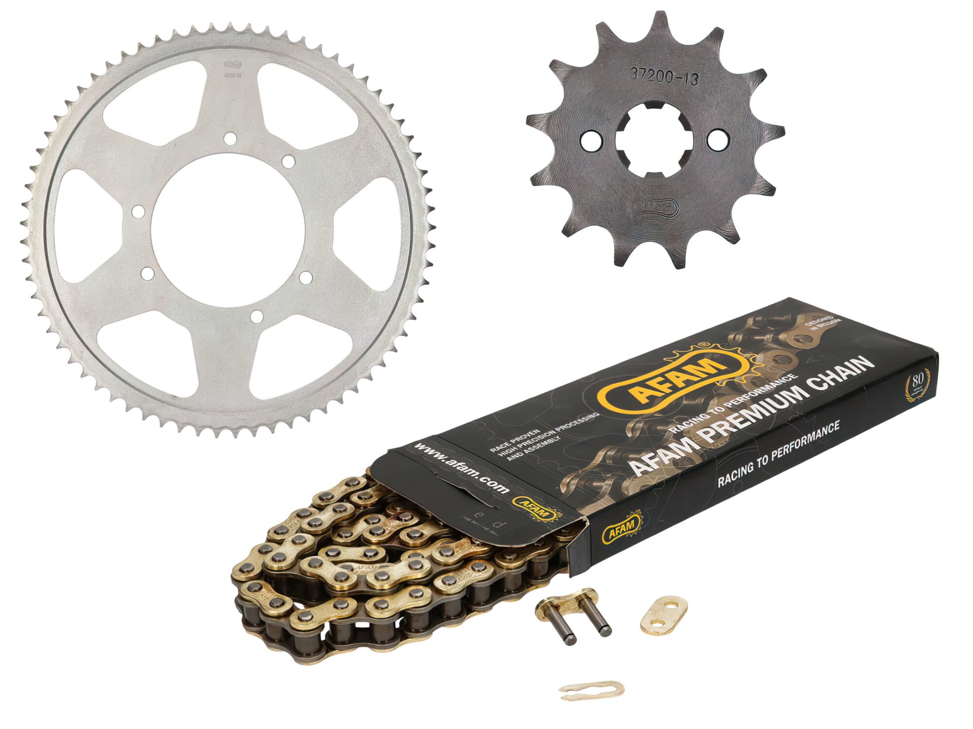 AFAM Kit chaîne 13x69 Aprilia RX125