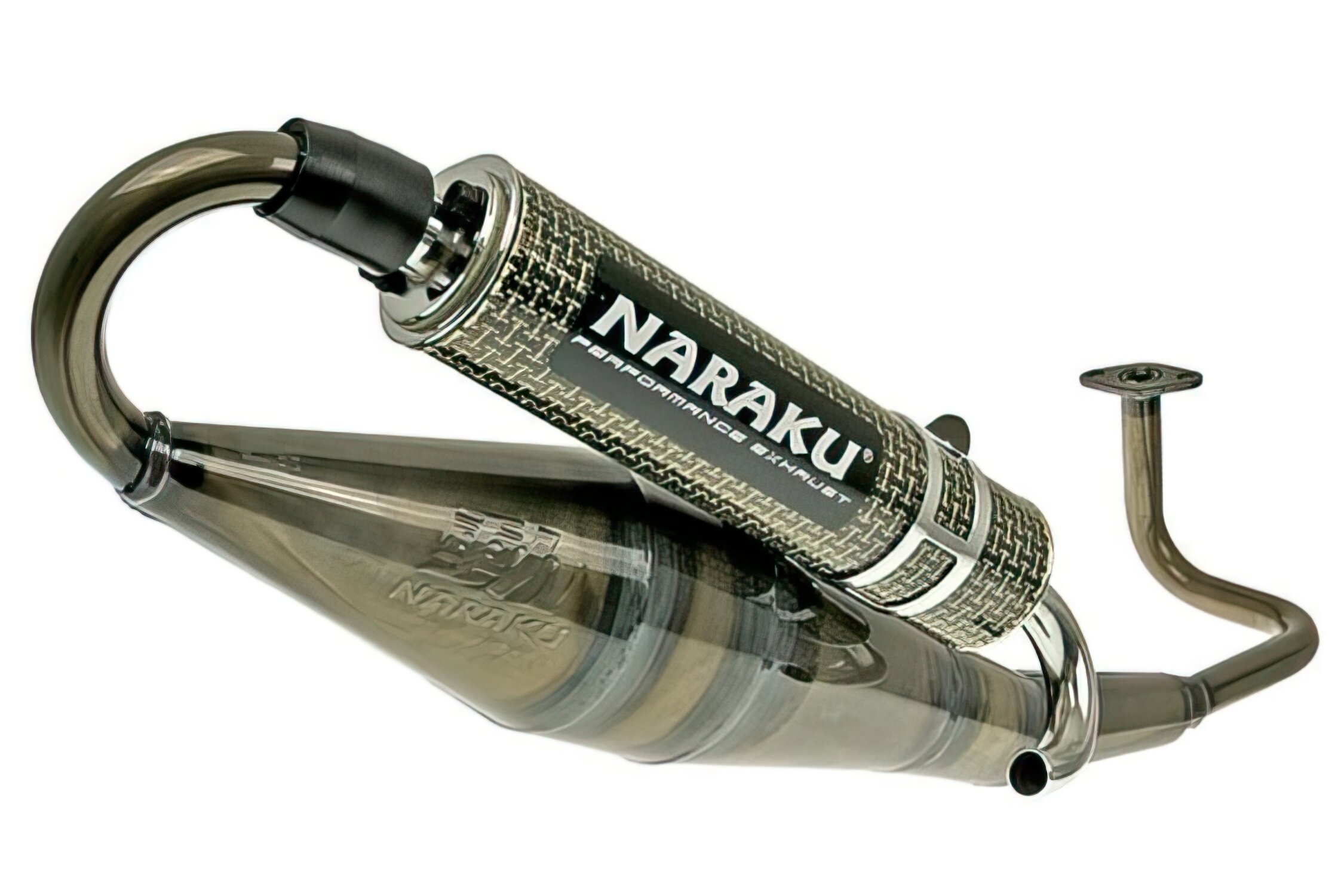 Pot d'échappement Naraku Crossover Scooter GY6 Aramid