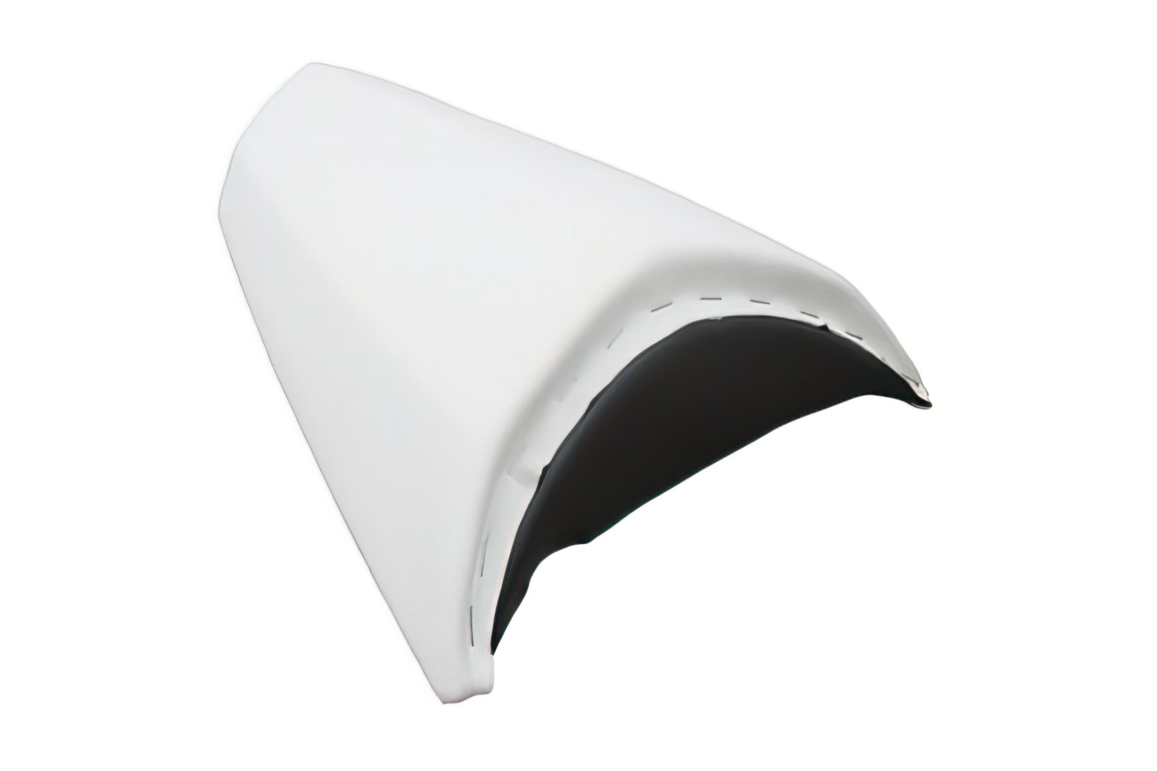 Couvre selle pour passager ODF Peugeot Jetforce blanc