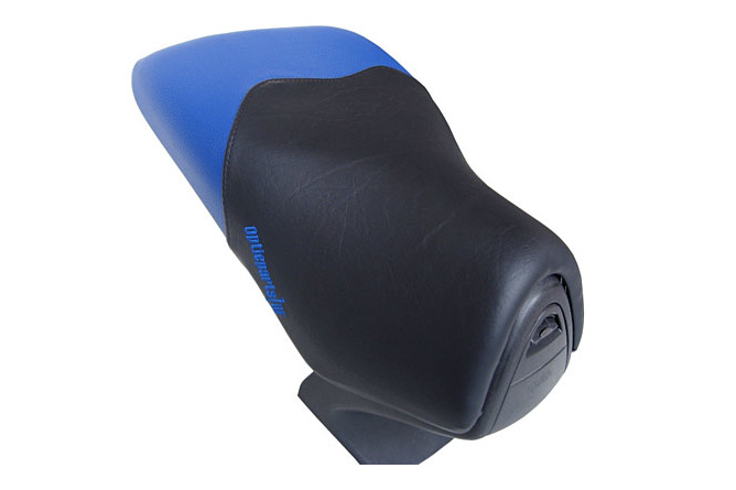 Couvre selle noir / bleu ODF Aprilia SR 50 R (après '05)