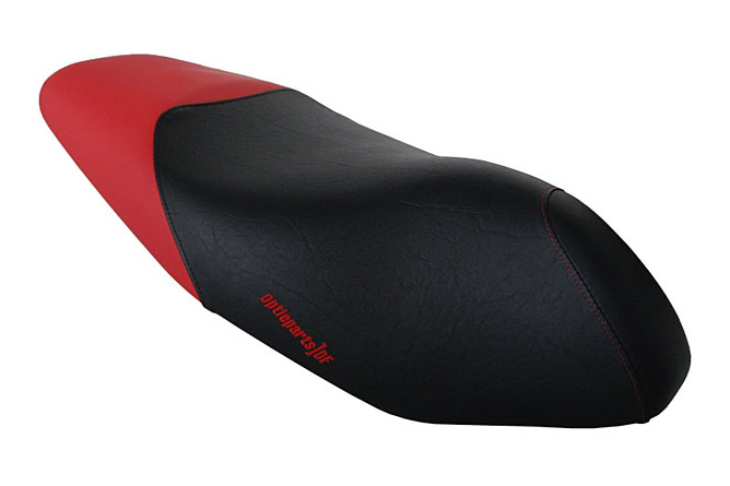 Couvre selle noir / rouge ODF Gilera Runner (à partir de 08/2005)