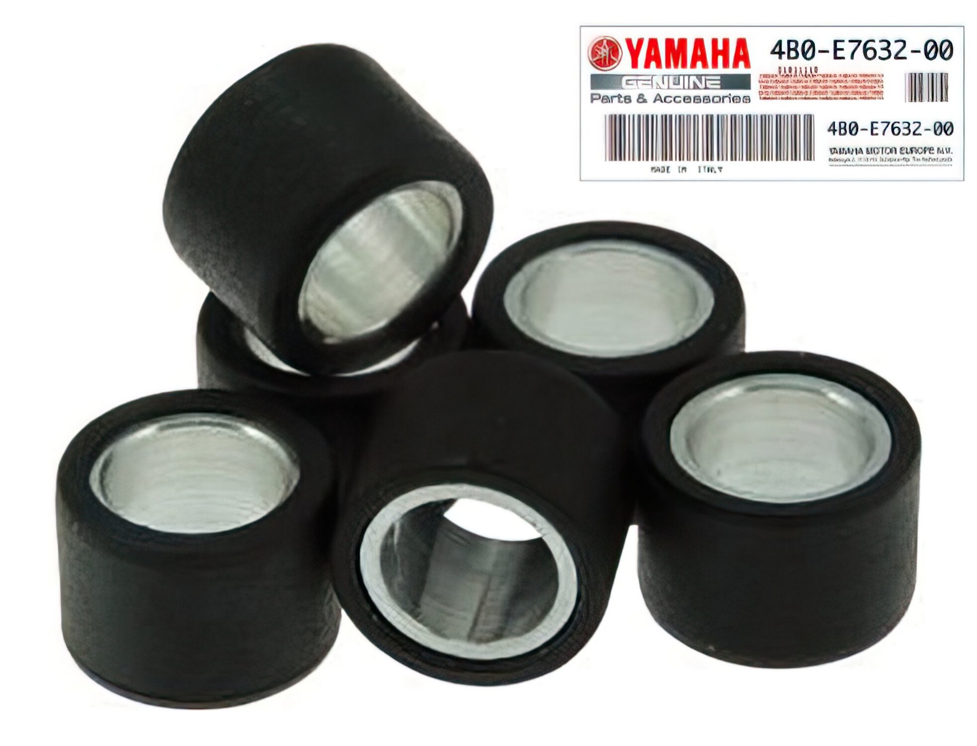 Galets de variateur 15x12mm - 5,0g - origine Yamaha Aerox / Nitro