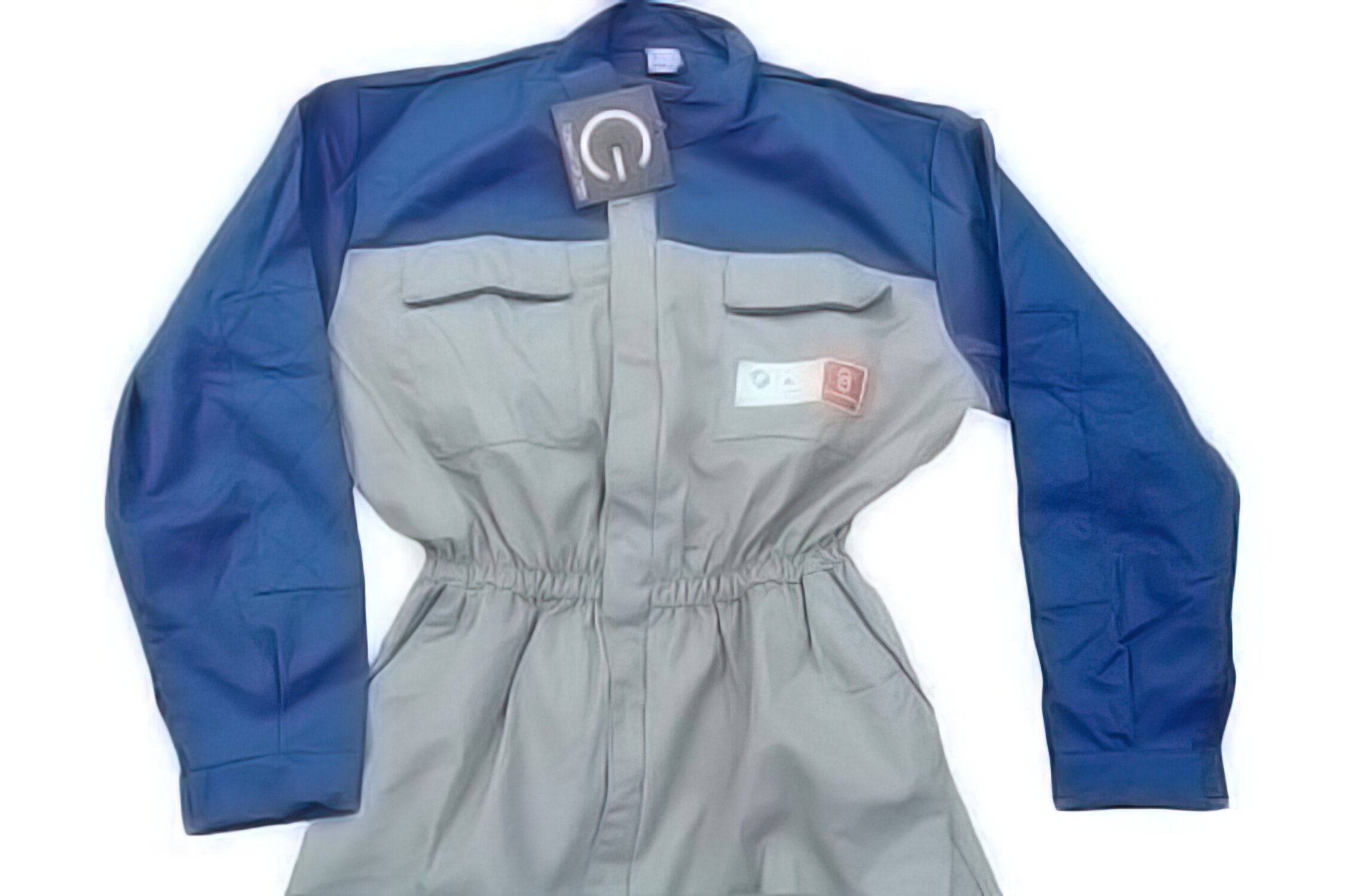 Combinaison d'atelier Piaggio gris / bleu