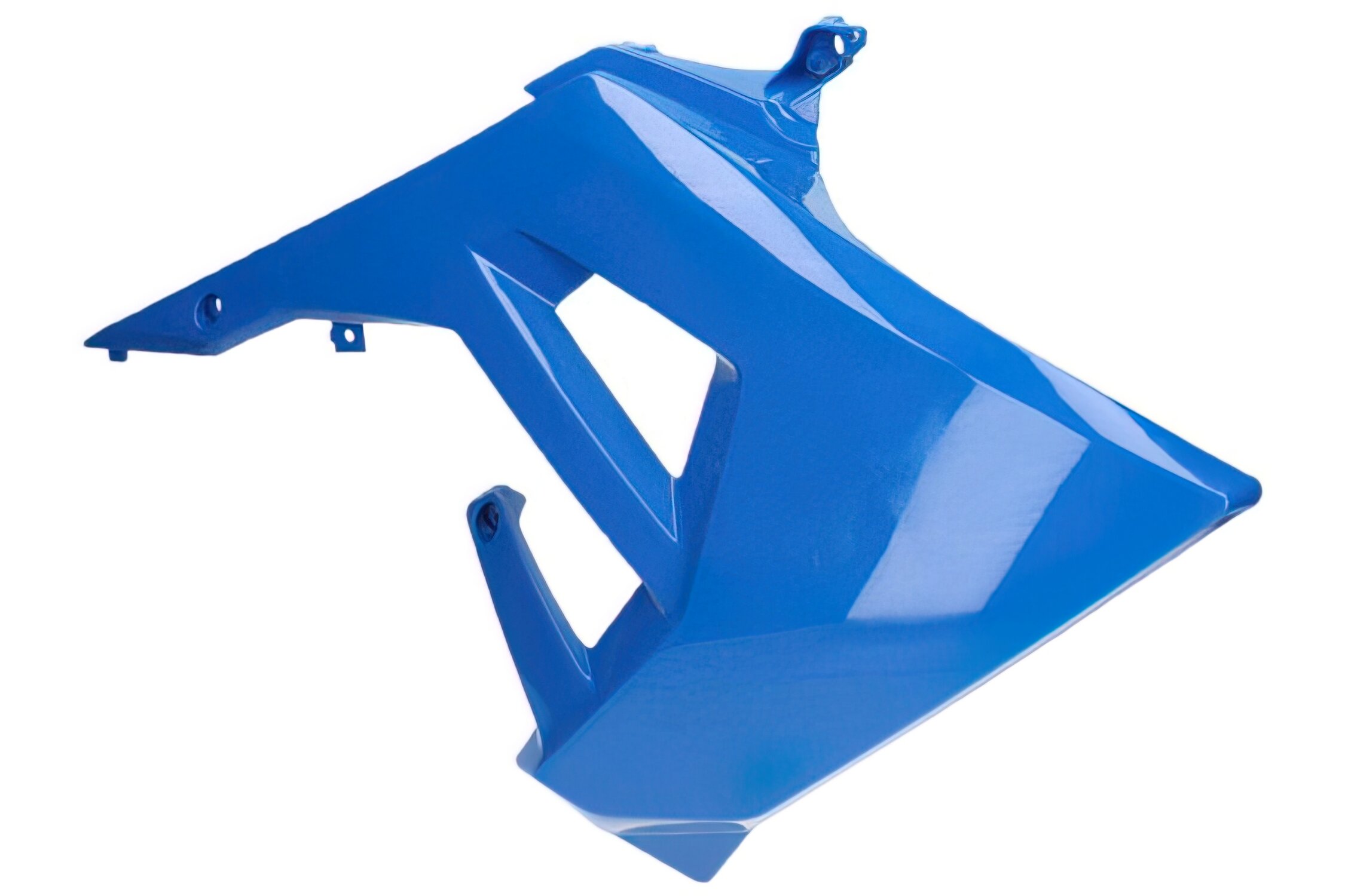 Ouïe de radiateur droite bleue Derbi Senda / Gilera SMT ap'2018
