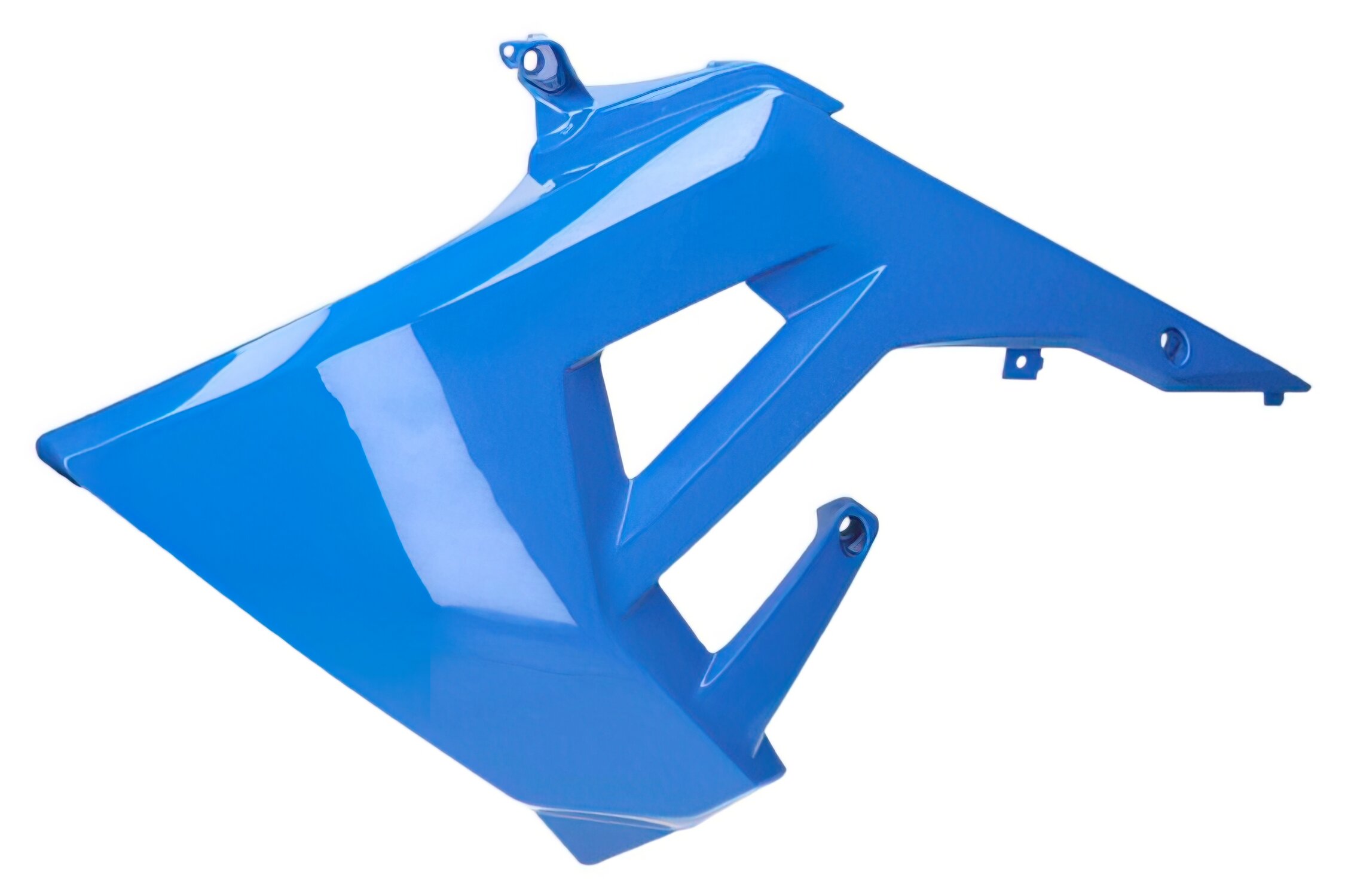 Ouïe de radiateur gauche bleue Derbi Senda / Gilera SMT ap'2018