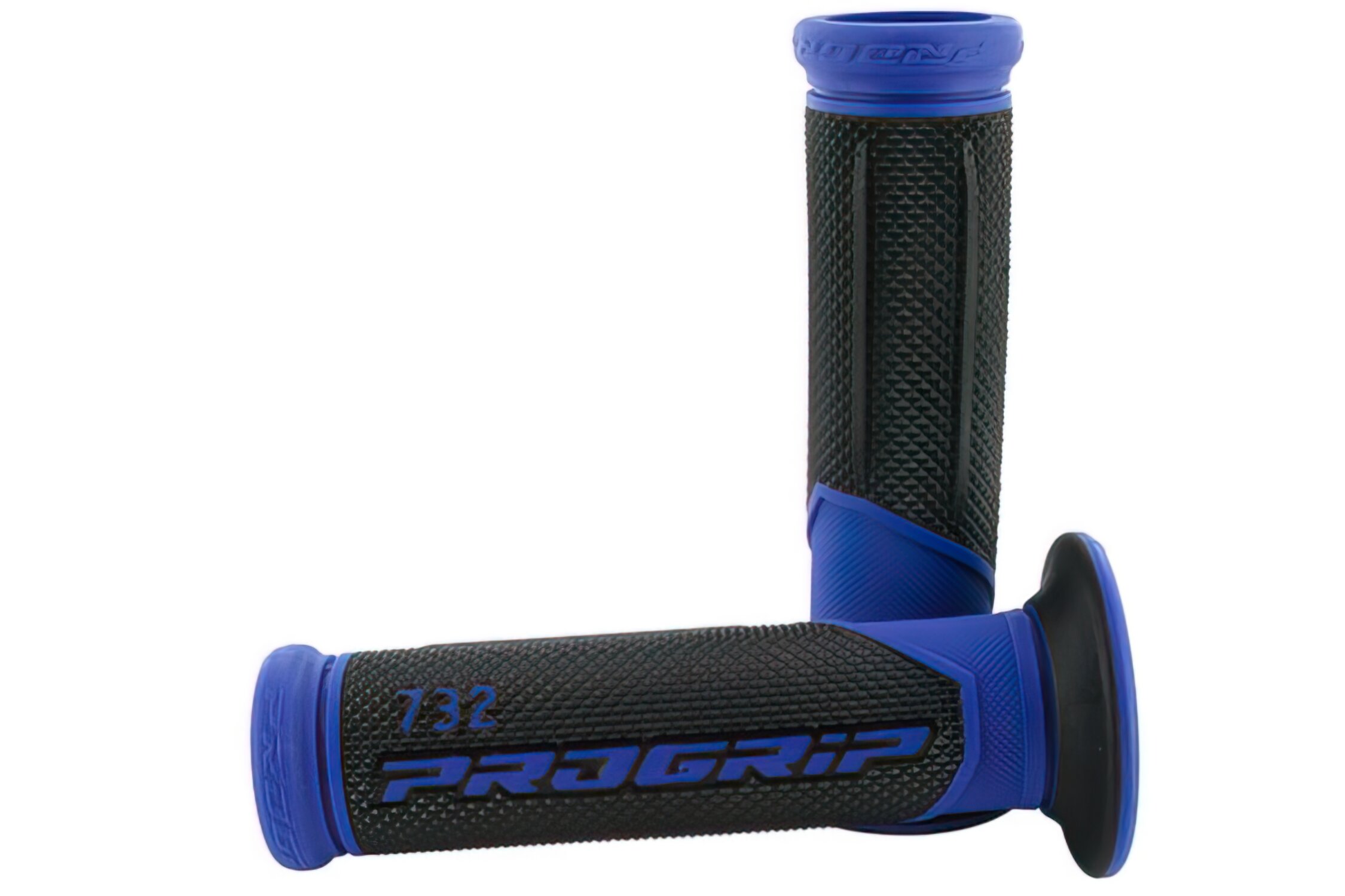 Poignées ProGrip Road 732, noir / bleu