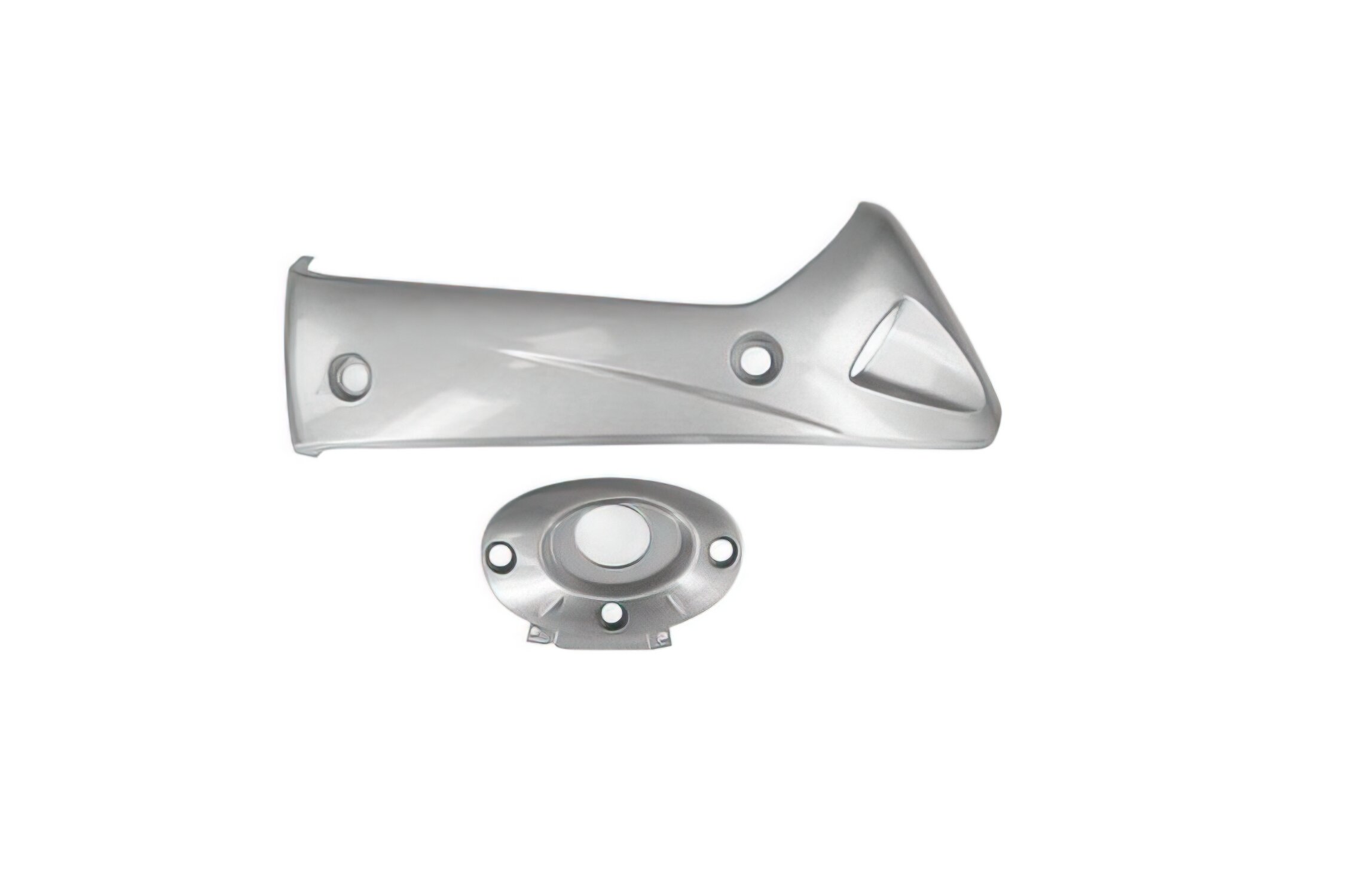 Protection pot d'échappement Argent Honda SH 300cc '07 - 2013