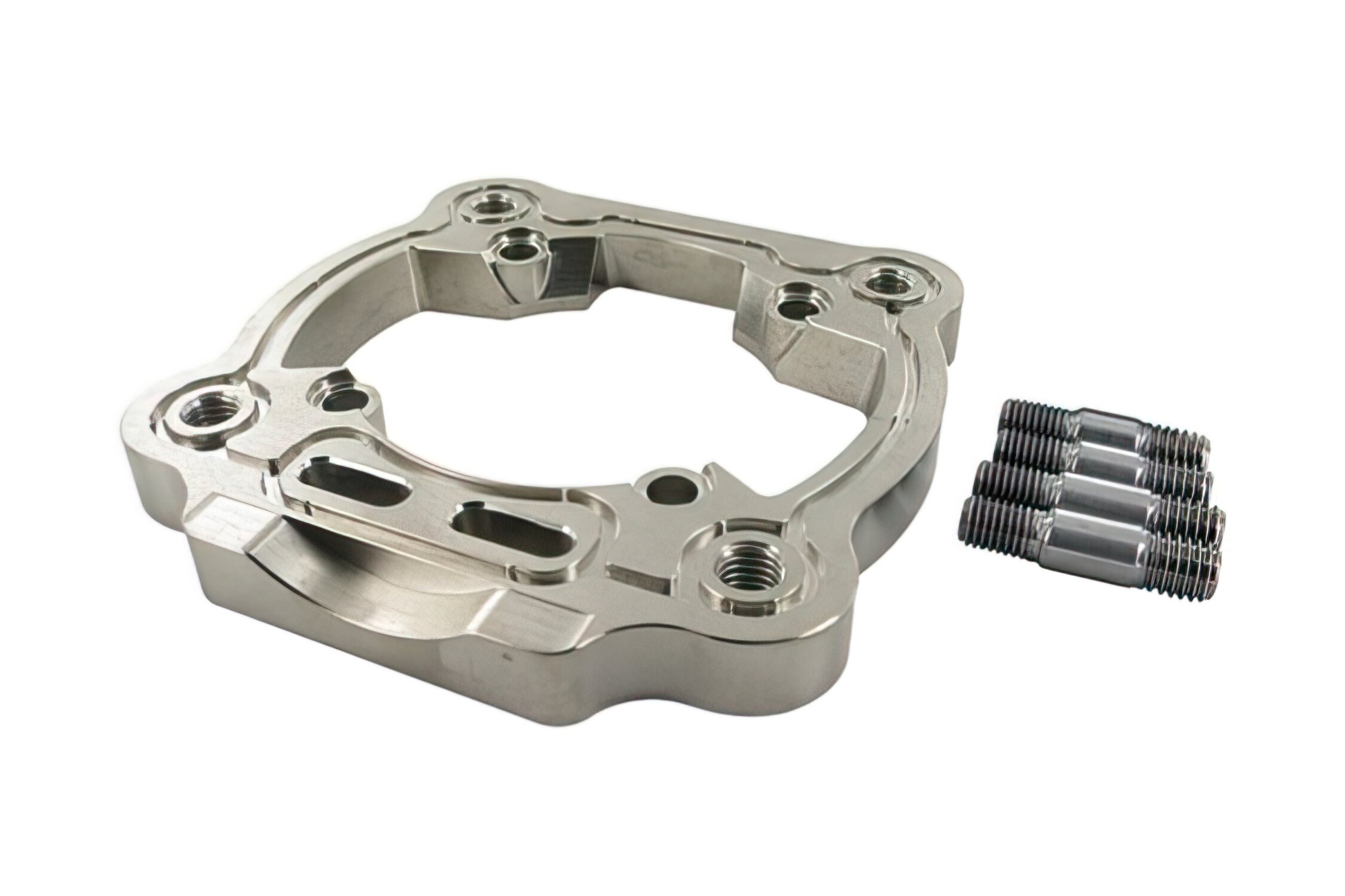 Stage6 R/T Cale d'embase aluminium sous cylindre 95cc avec goujons Piaggio NRG / Runner