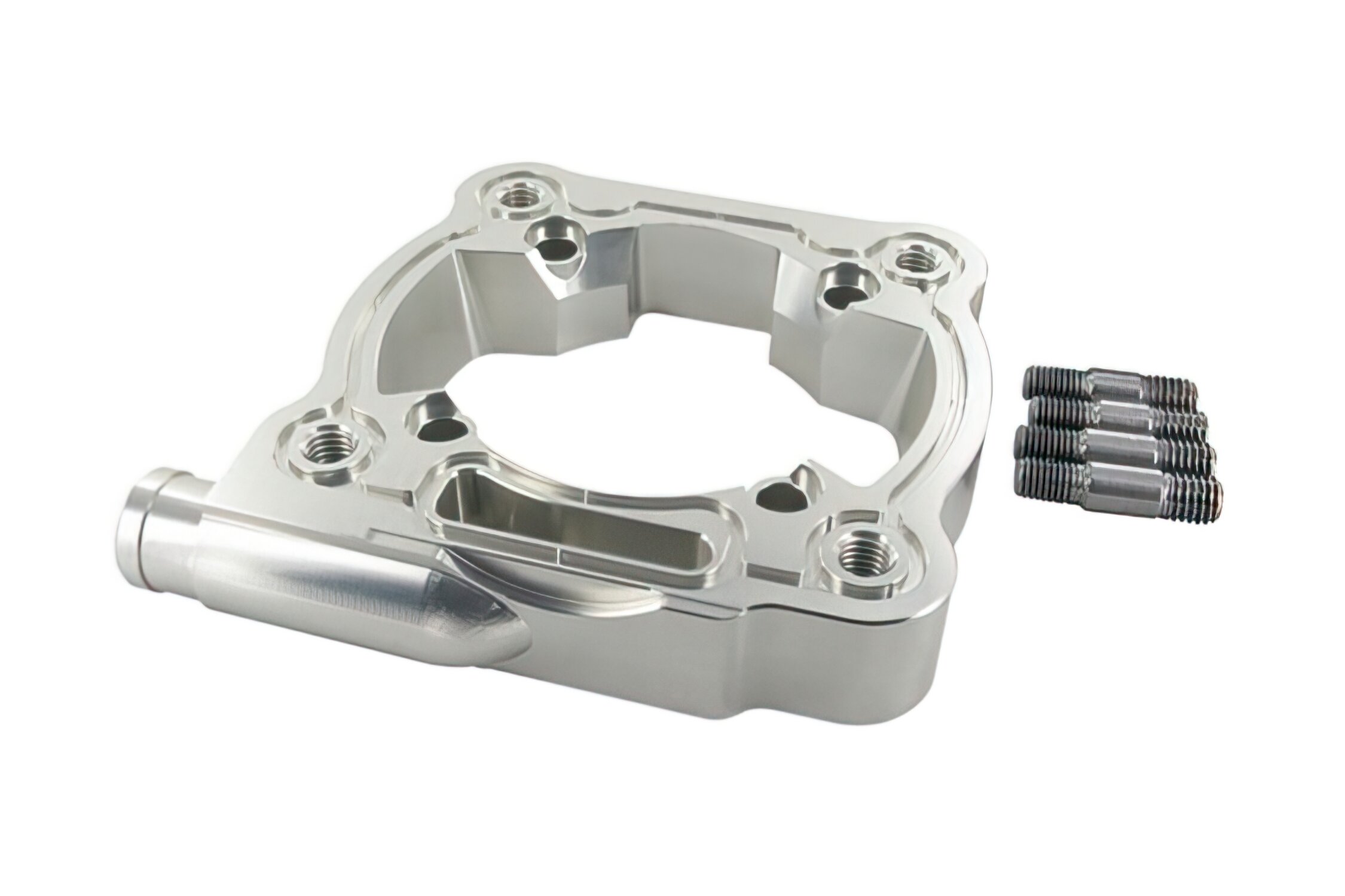 Stage6 R/T Cale d'embase aluminium sous cylindre 95cc avec goujons MBK Nitro / Aerox