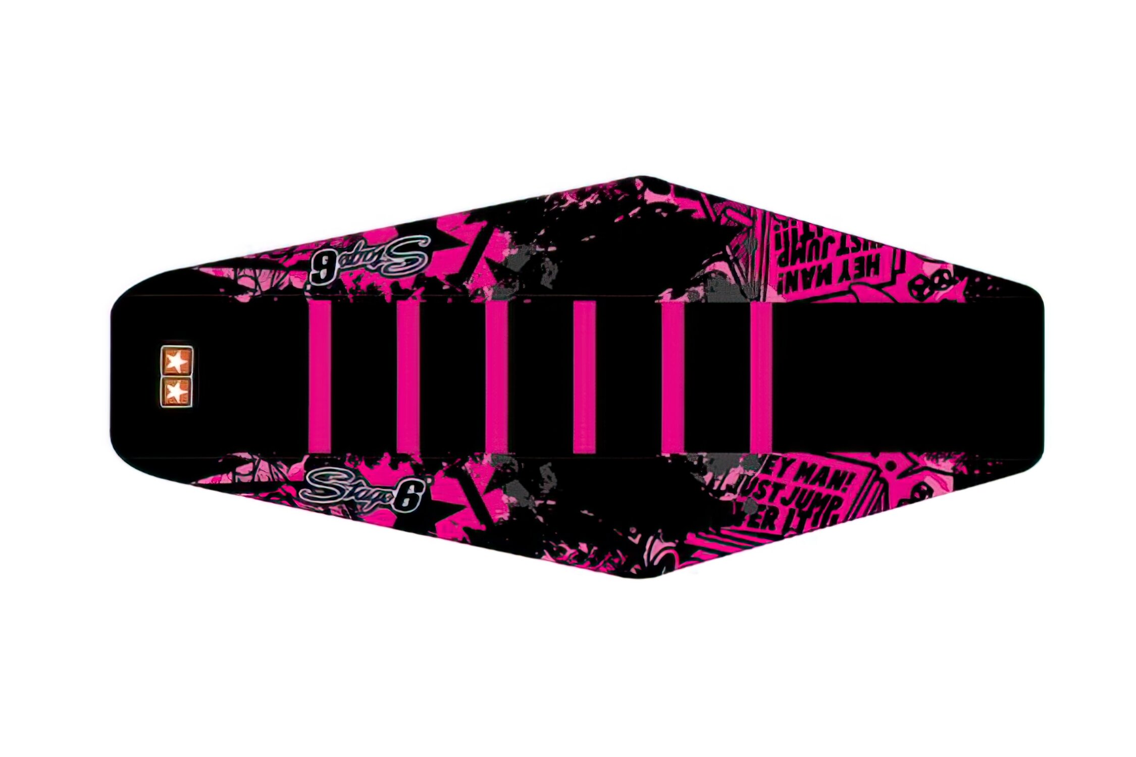 Housse de selle Sherco SM-R 50 depuis 2013 Stage6 Full Covering rose / noir