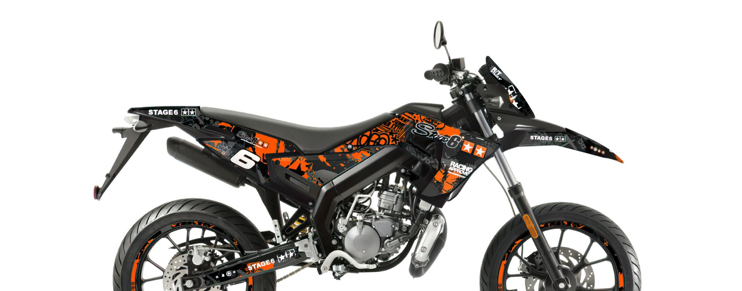 Kit déco Derbi X-Treme 2018 - 2020 orange / noir