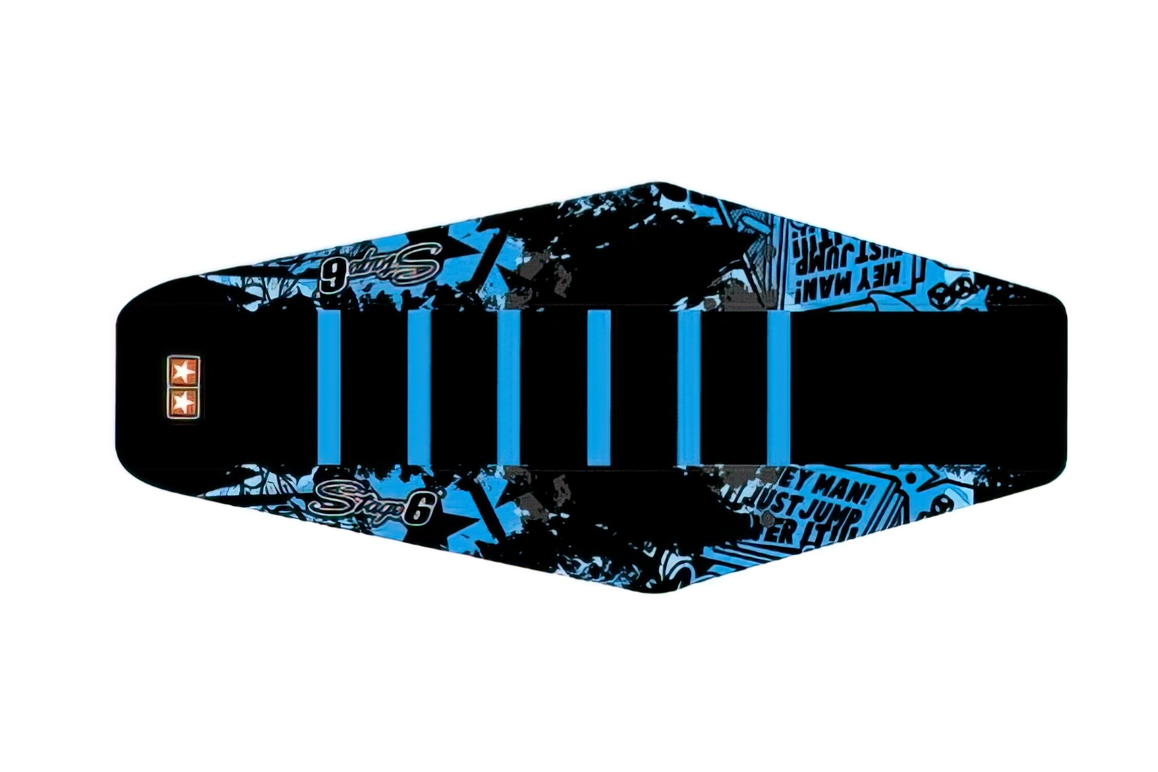 Housse de selle Derbi Senda 2000 - 2010 Stage6 Full Covering bleu / noir
