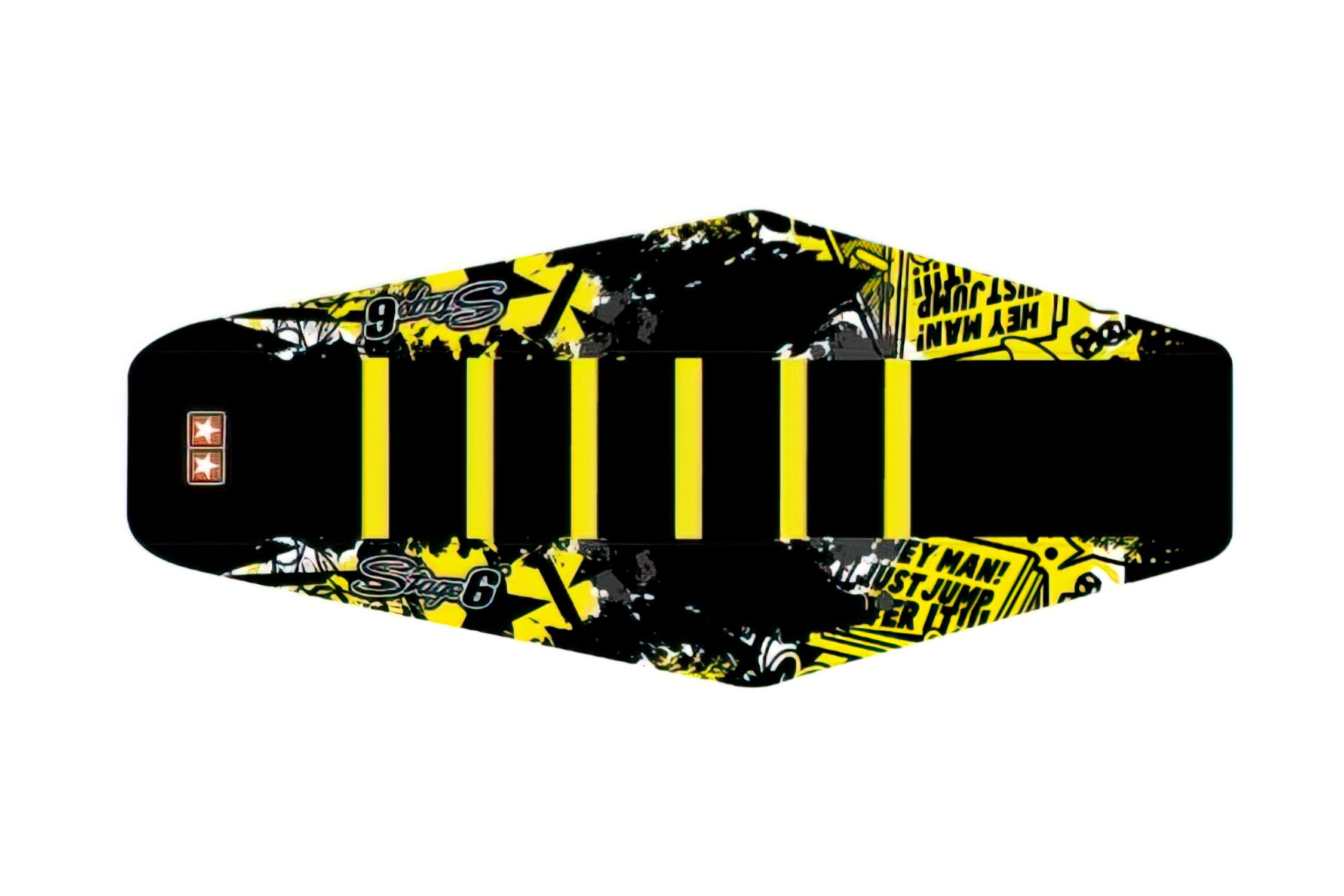 Housse de selle Rieju MRT Stage6 Full Covering jaune / noir