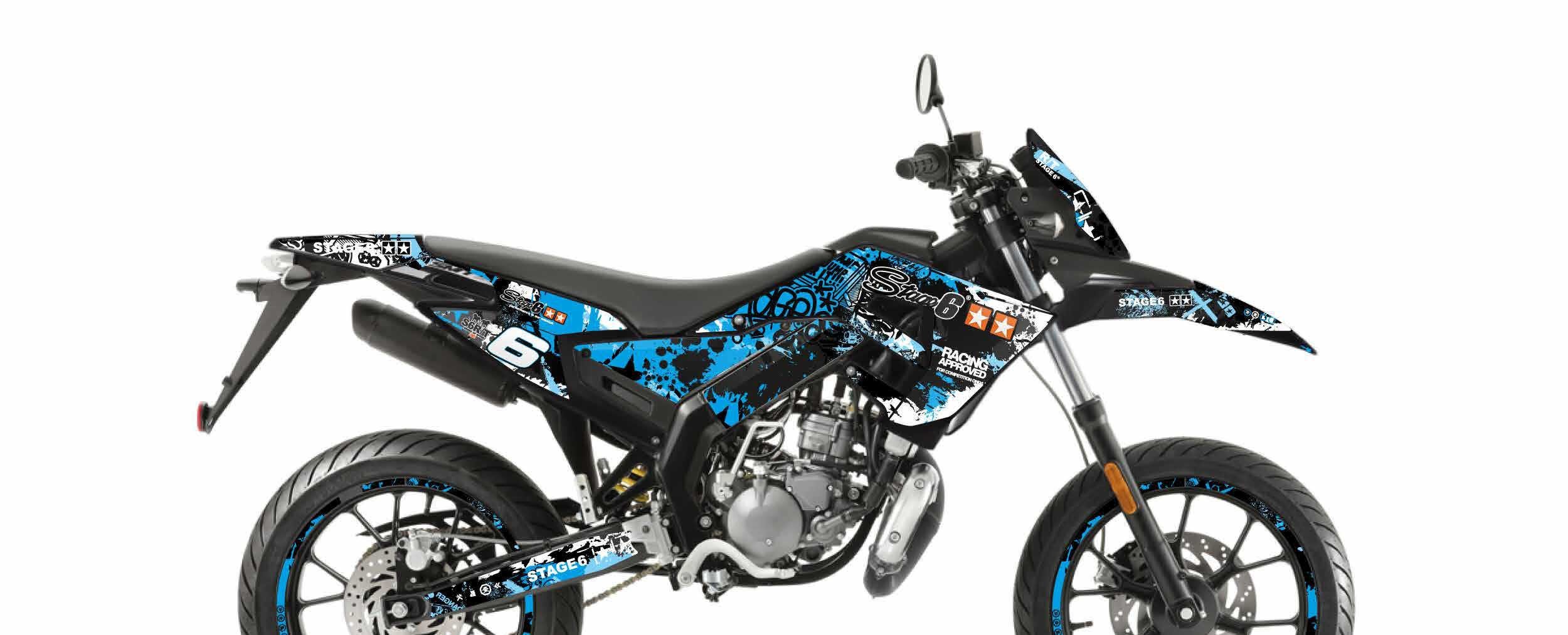 Kit déco Derbi X-Treme 2018 - 2020 bleu / noir