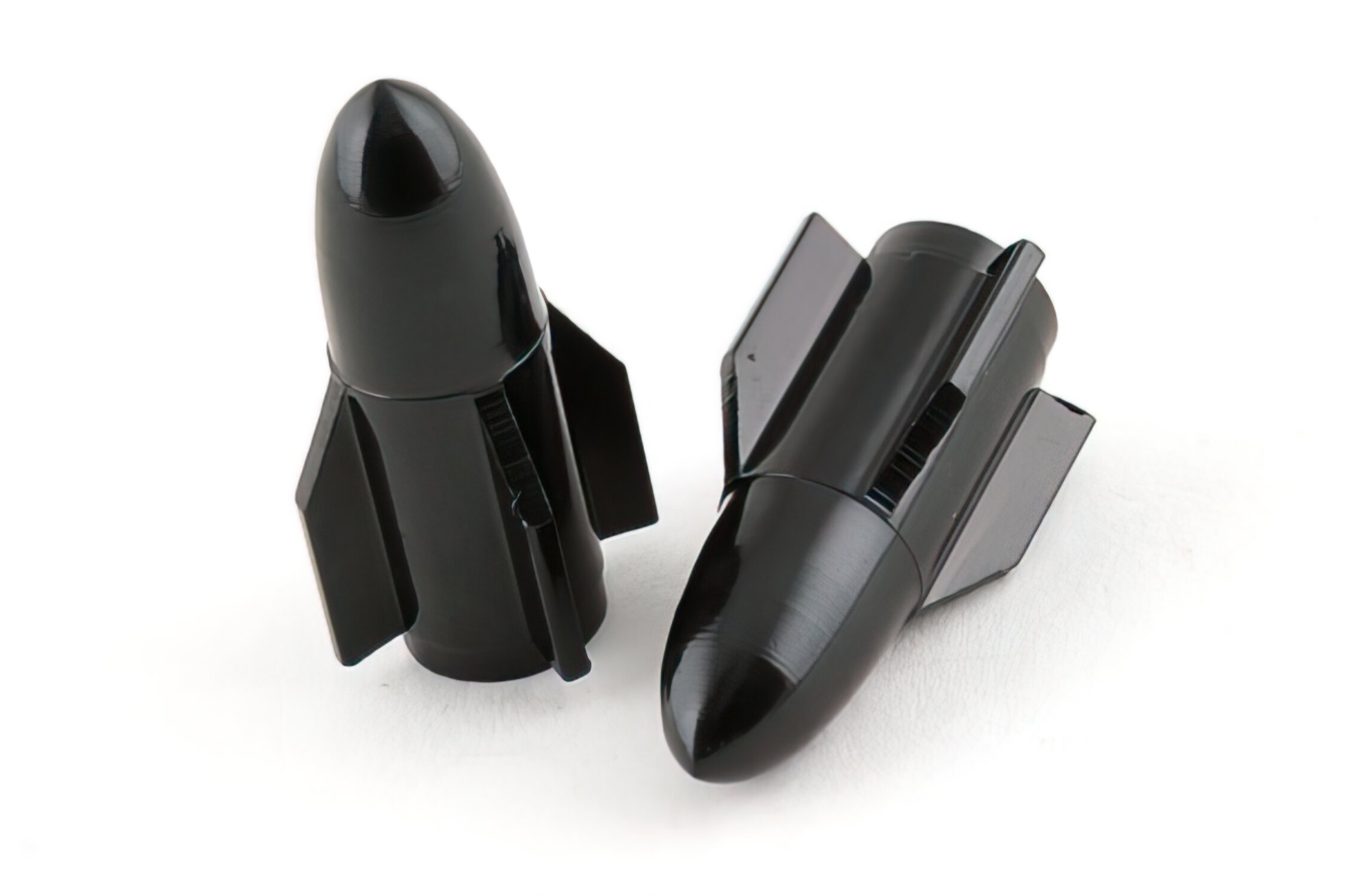 Bouchons de valve STR8 Rocket noir