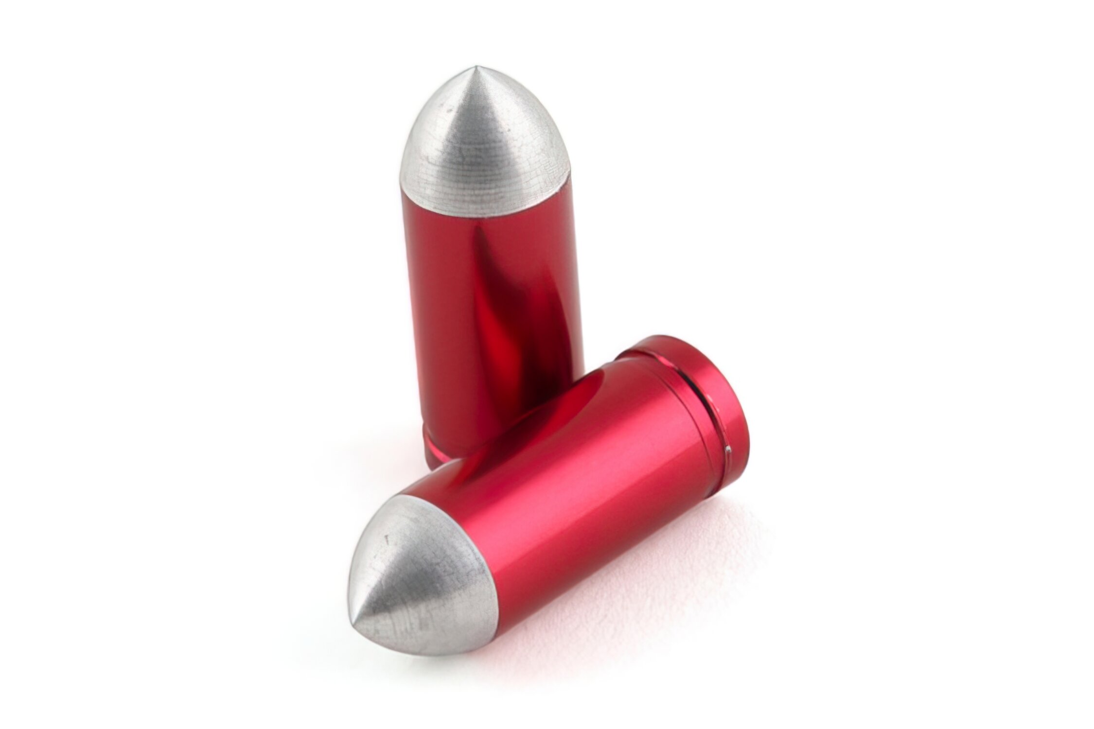 Bouchons de valve rouge BULLET
