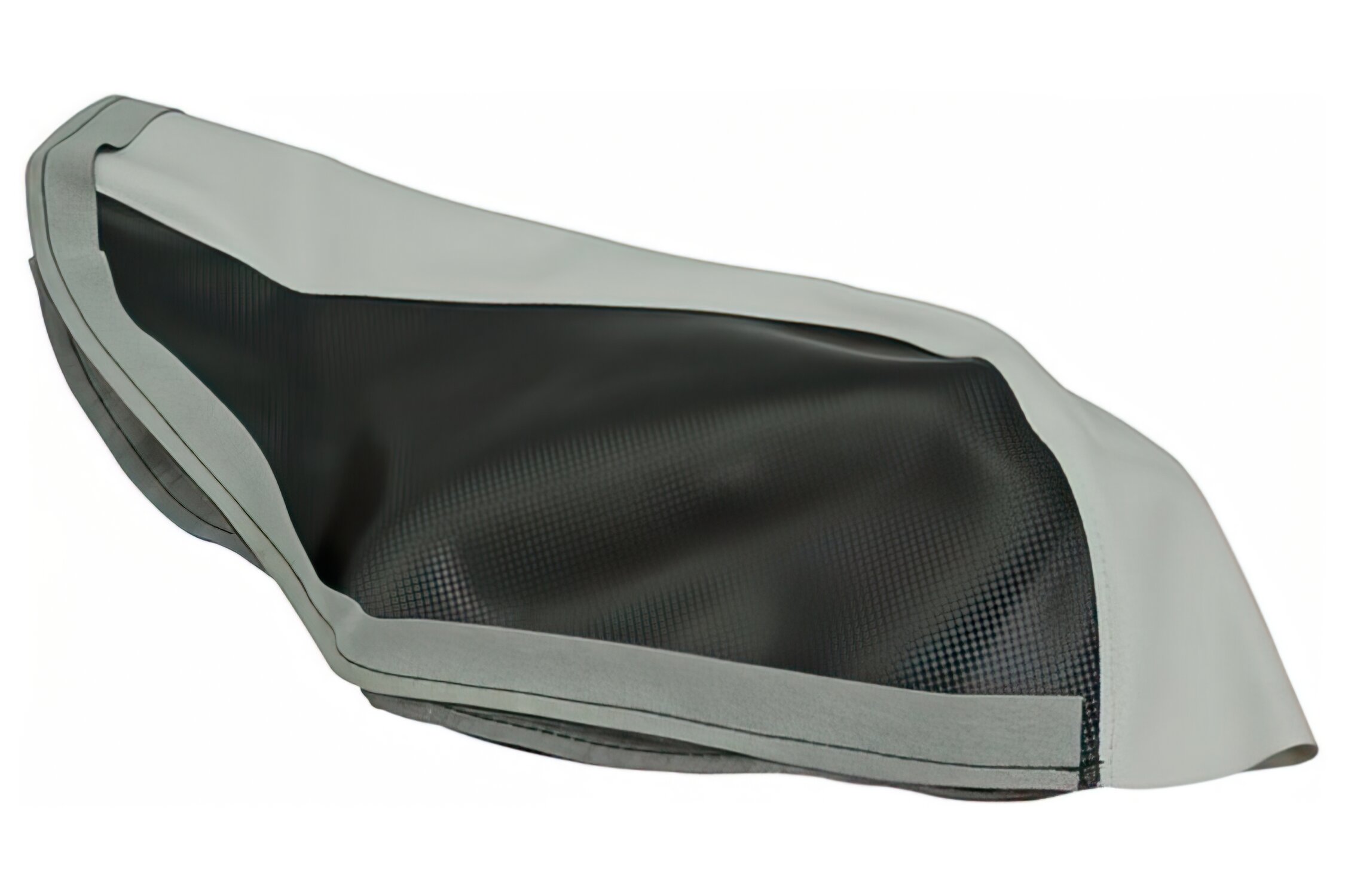 Couvre selle STR8 MBK Nitro / Aerox noir / blanc
