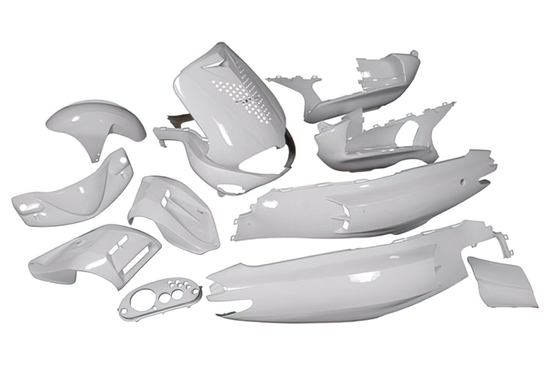 Kit carénage 13 pièces Blanc Gilera Runner avant 2005