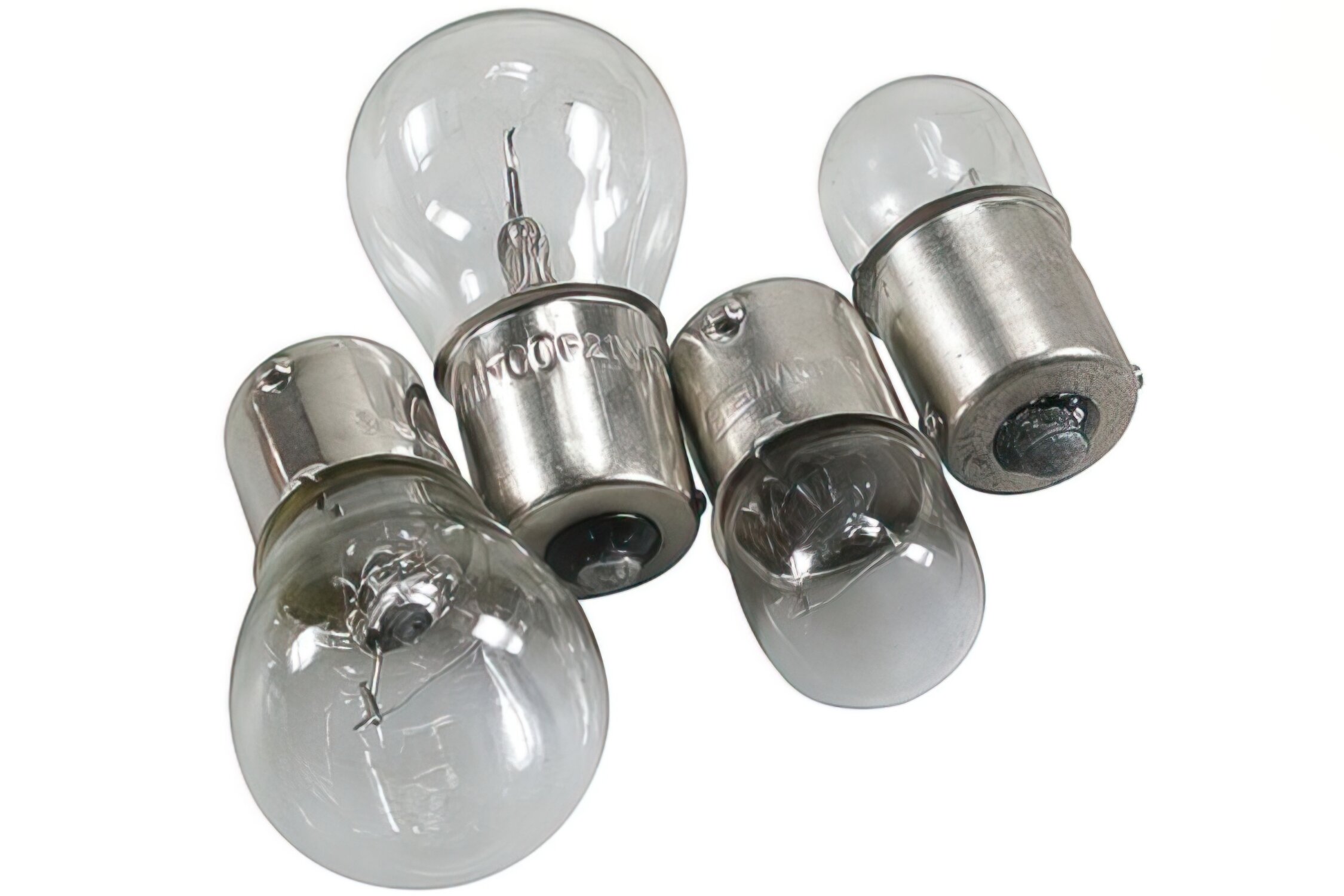 Kit ampoules clignotants STR8 2x10W - 2x21W BA15S Blanc