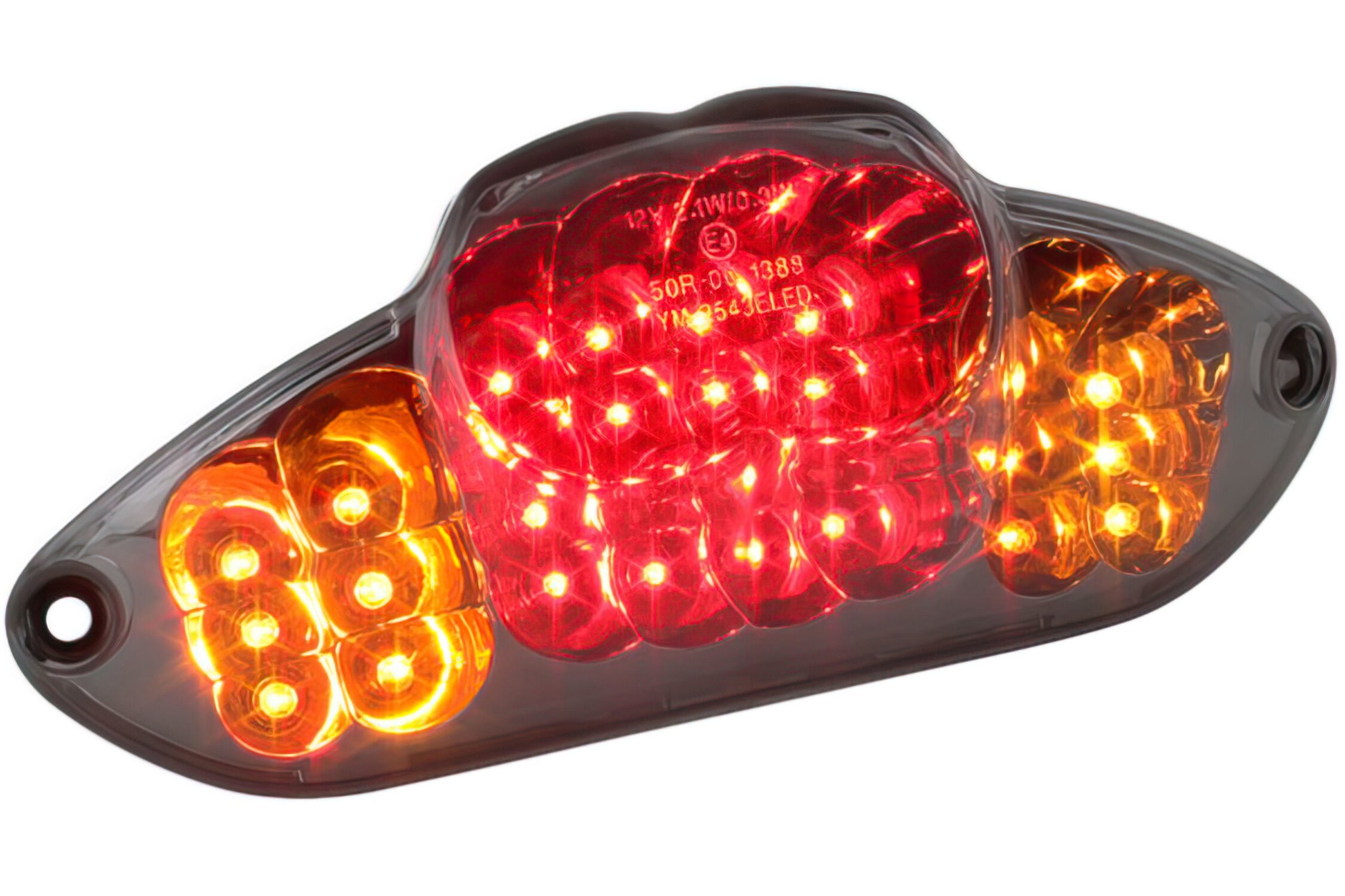 Feu arrière avec clignotants Led Black-Line Gilera Runner après 08/2005