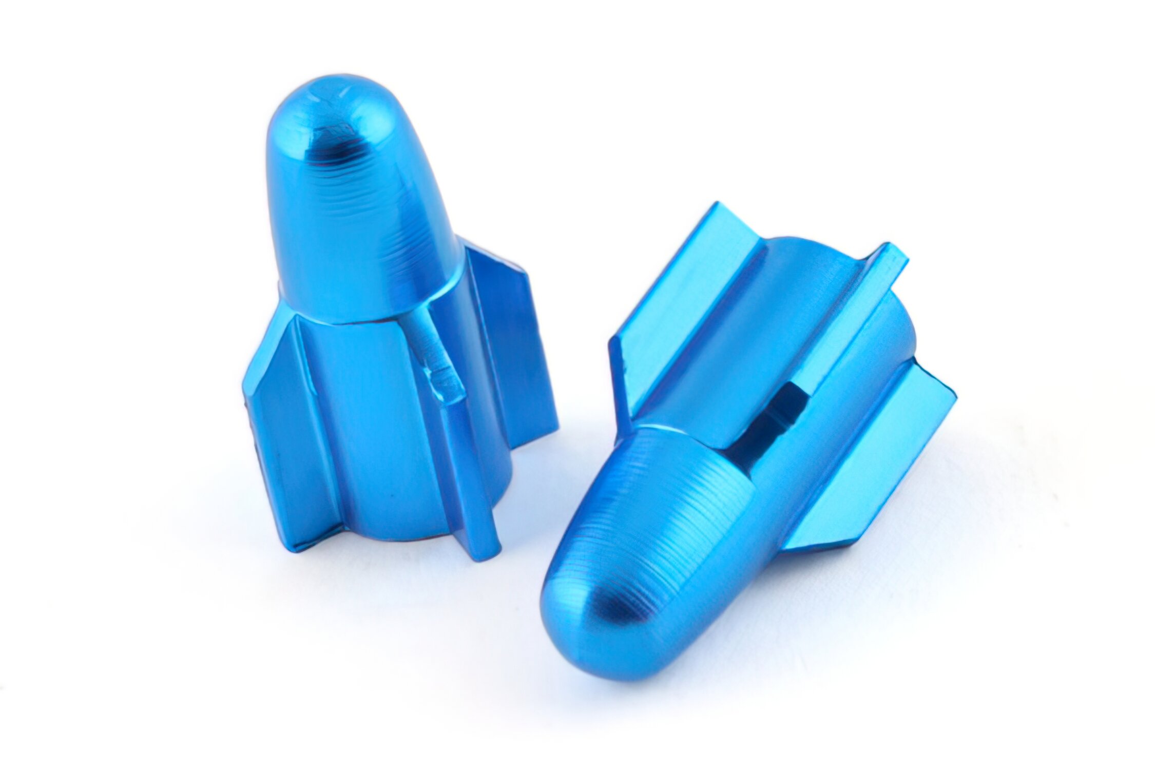 Bouchons de valve bleu STR8 ROCKET