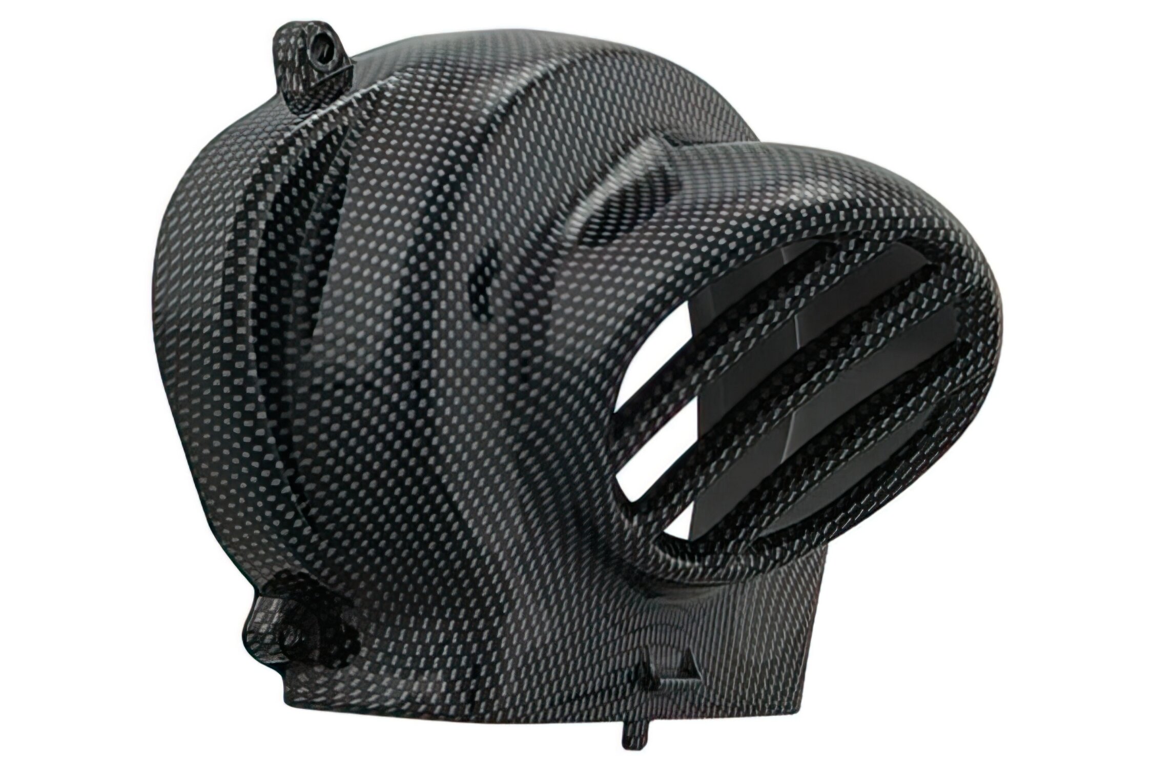 Cache volute look carbone Piaggio Zip